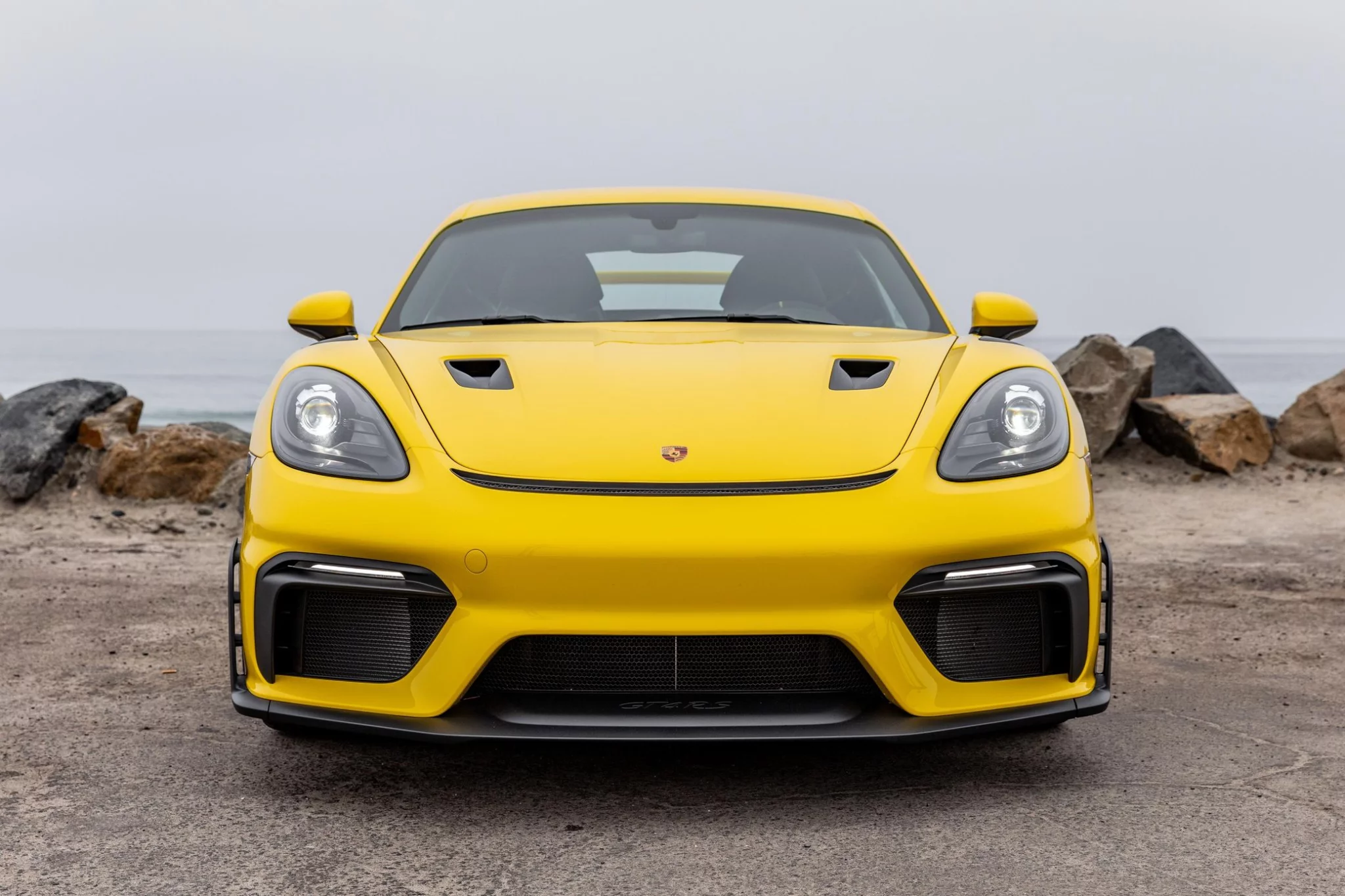 Racing Yellow Porsche 718 Cayman GT4 RS