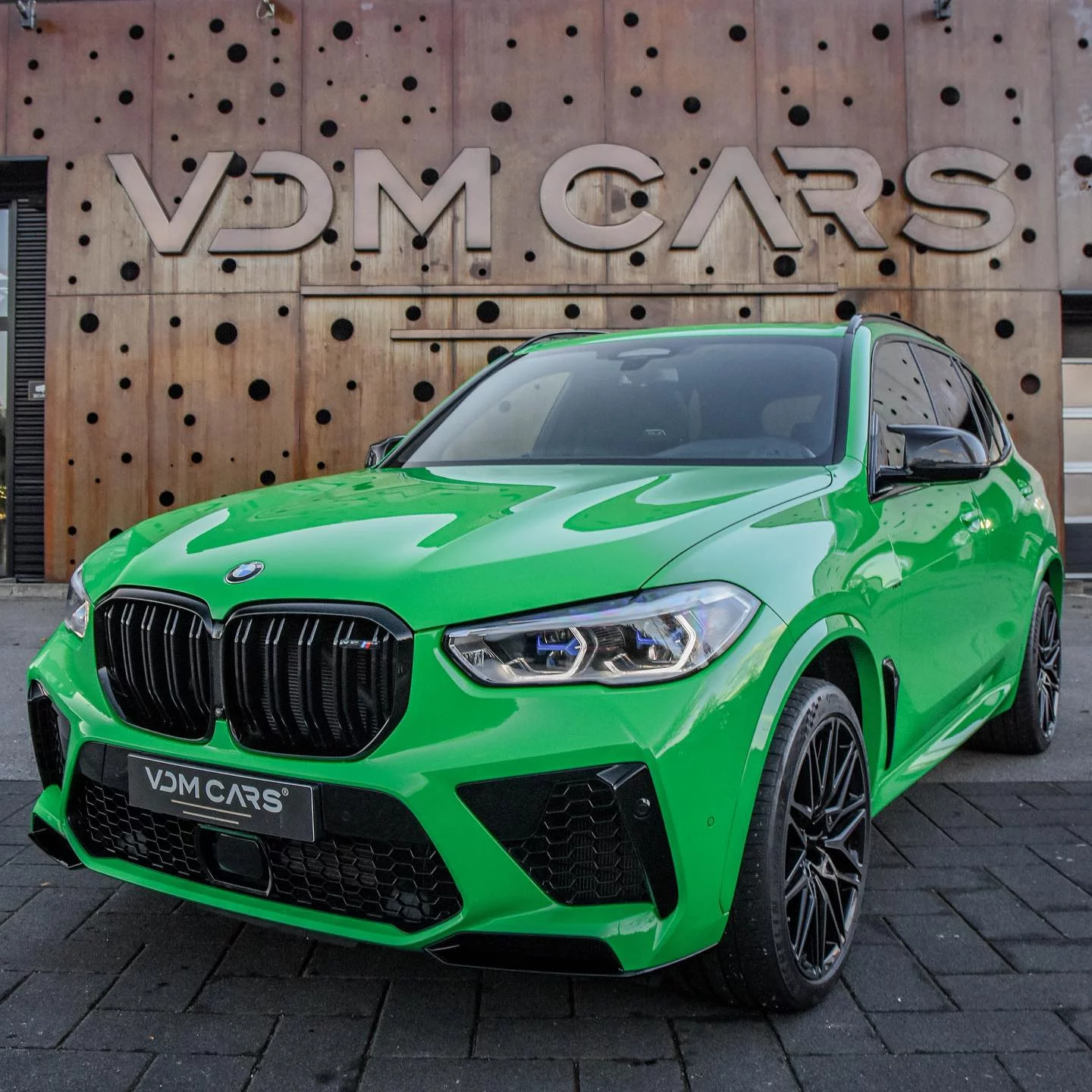 Signal Green BMW X5