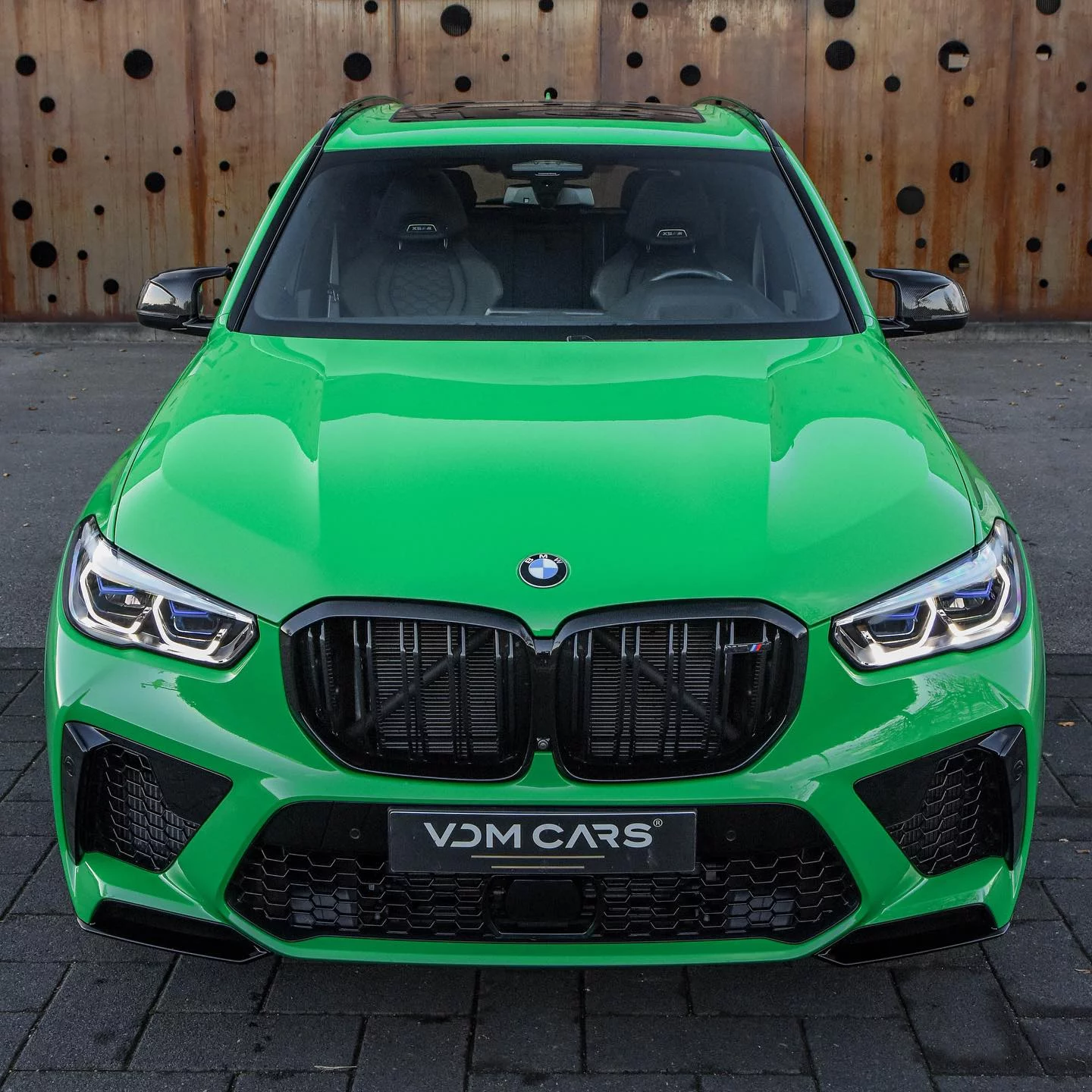 Signal Green BMW X5