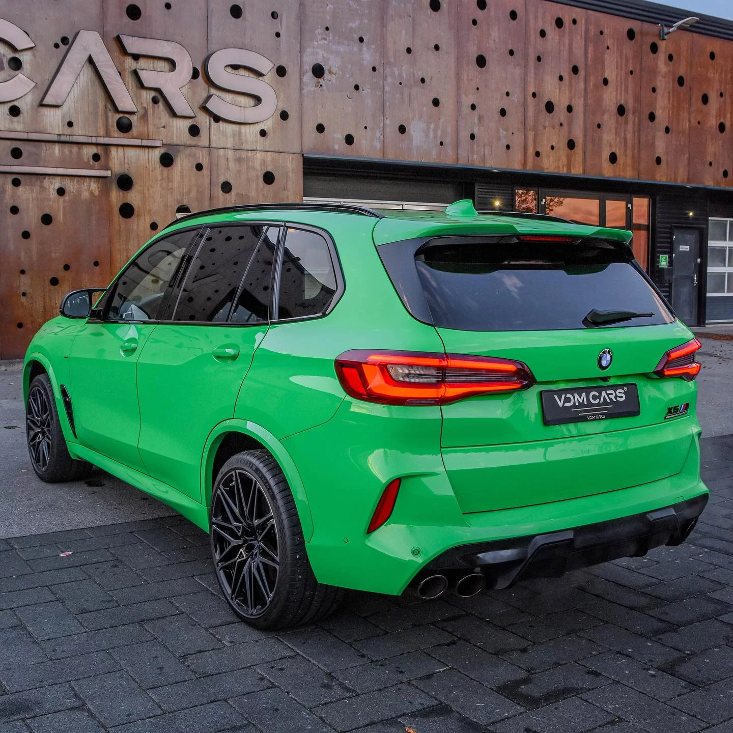 Signal Green BMW X5