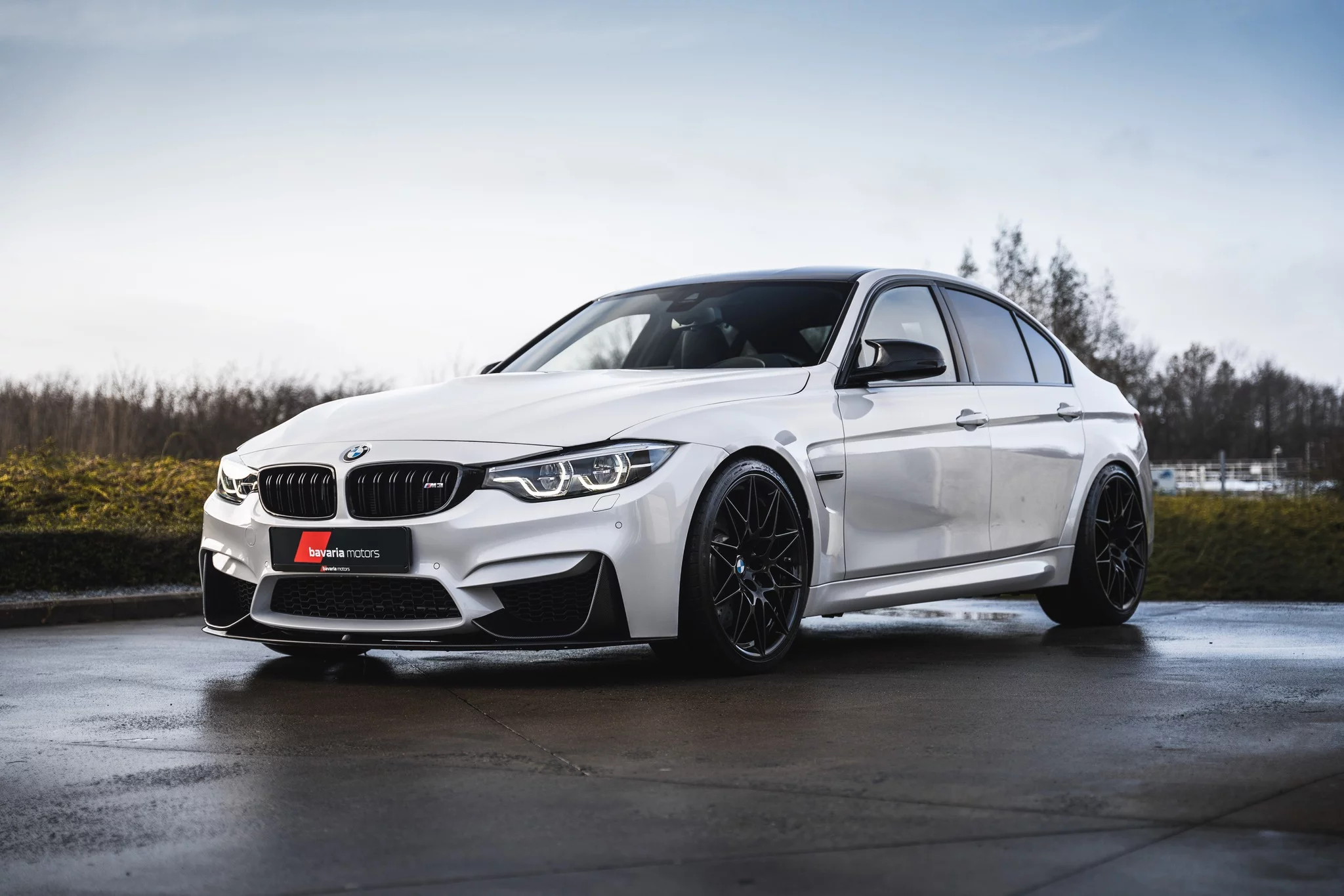 Mineral White BMW M3