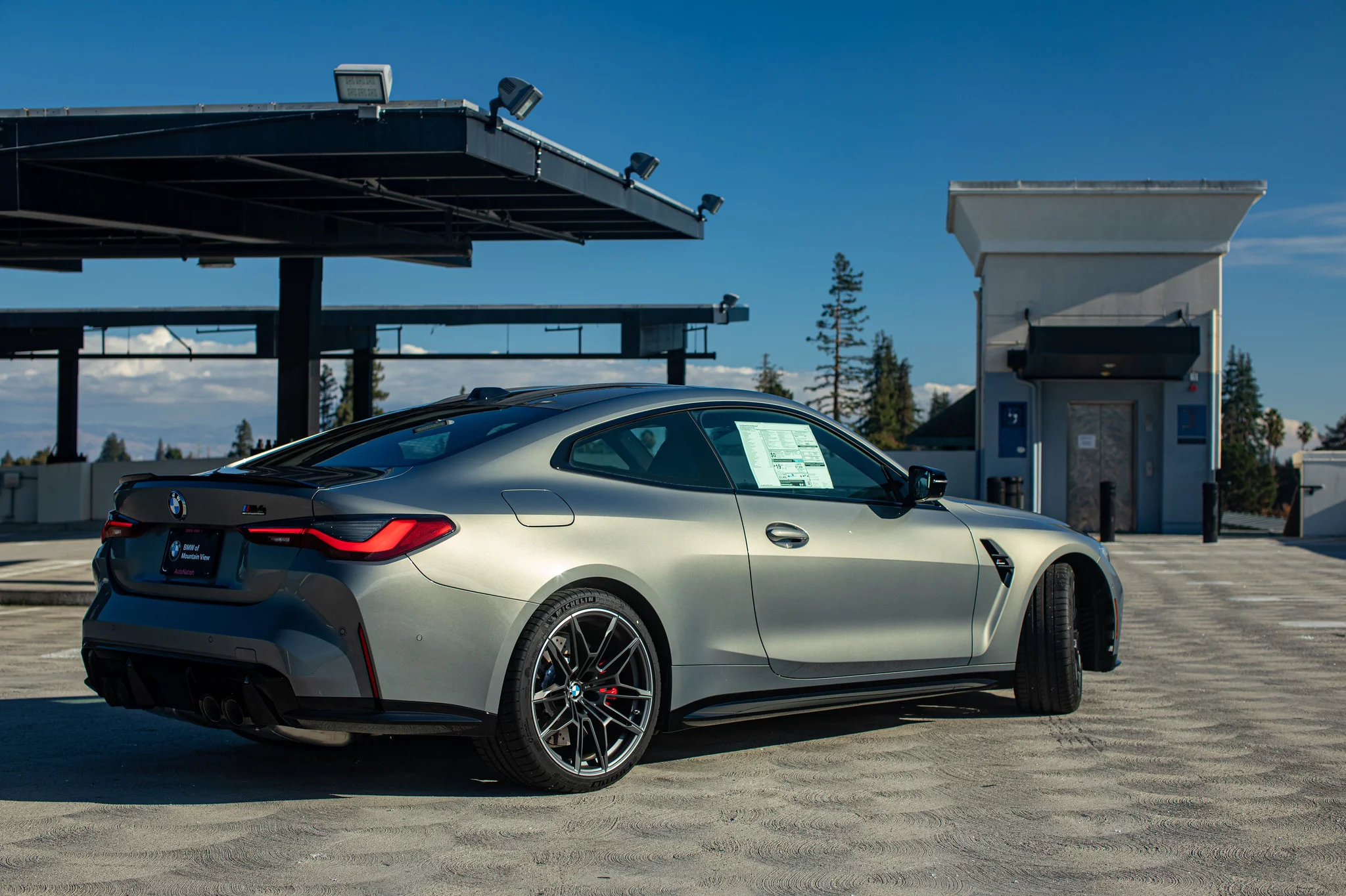 Stratus Grey BMW M4