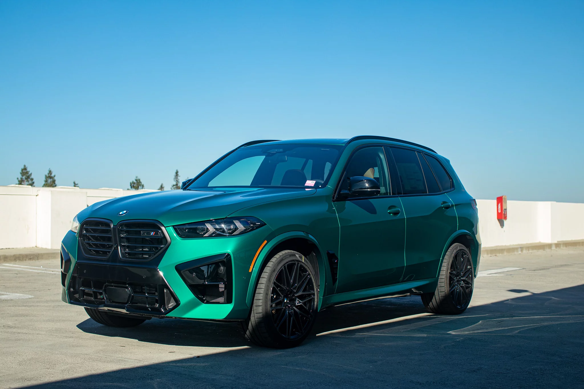 Isle of Man Green BMW X5