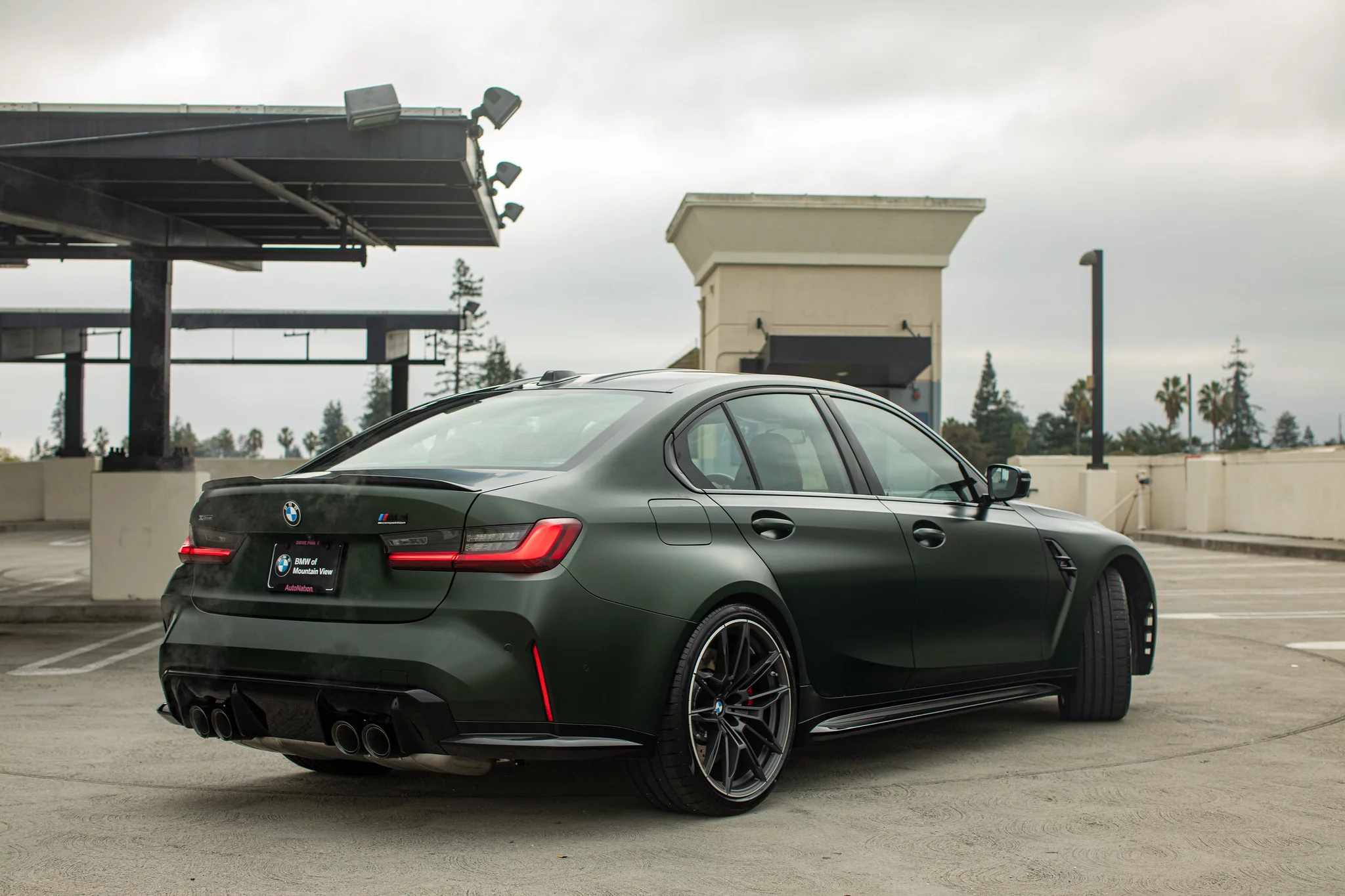Frozen Deep Green BMW M3