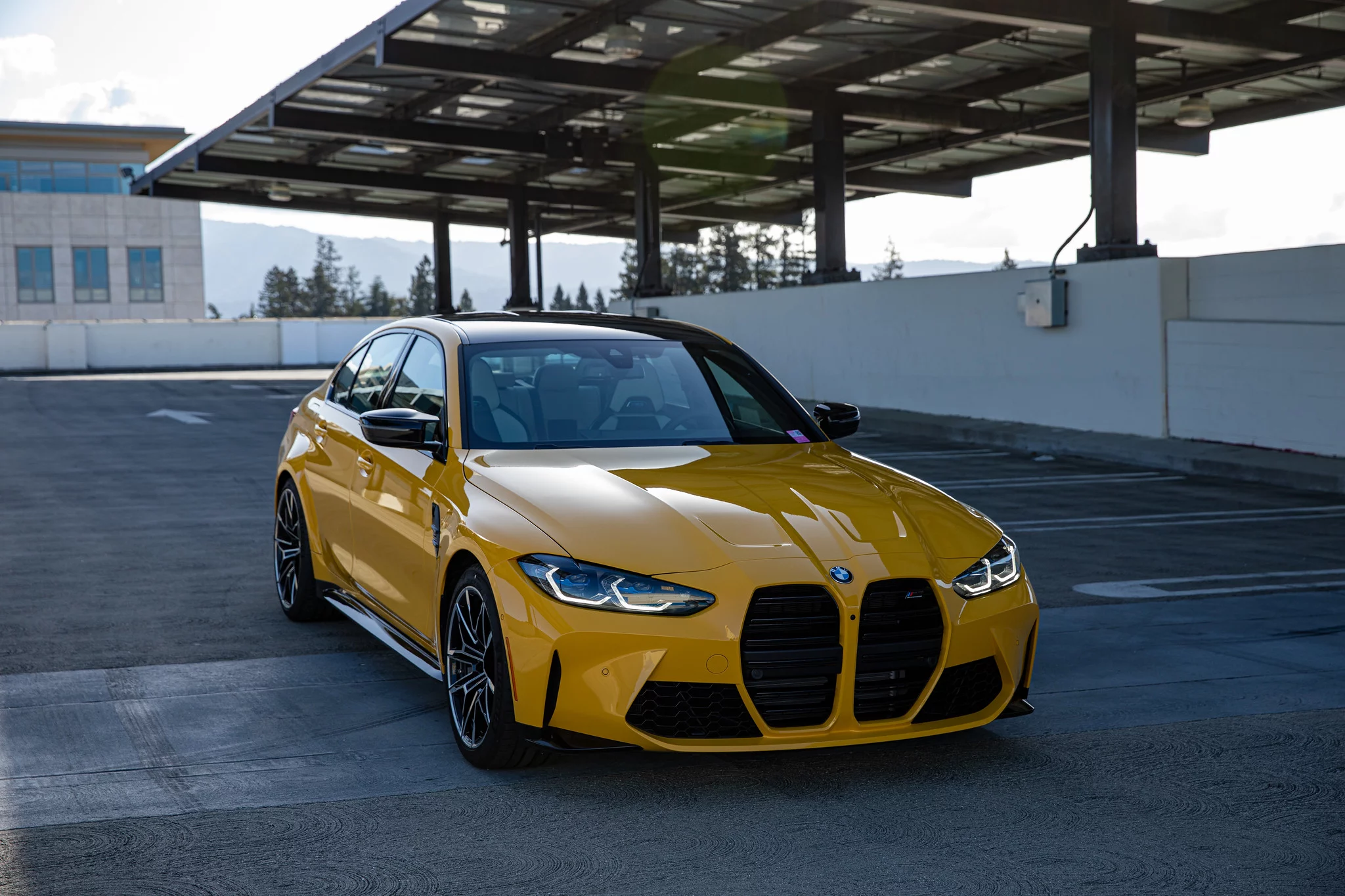 Speed Yellow BMW M3