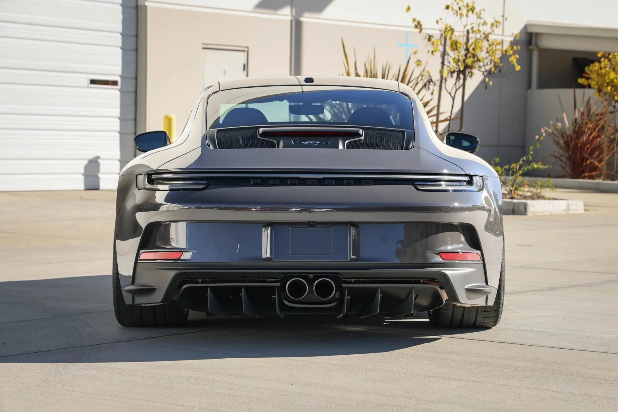 Grey Black Porsche 911 GT3
