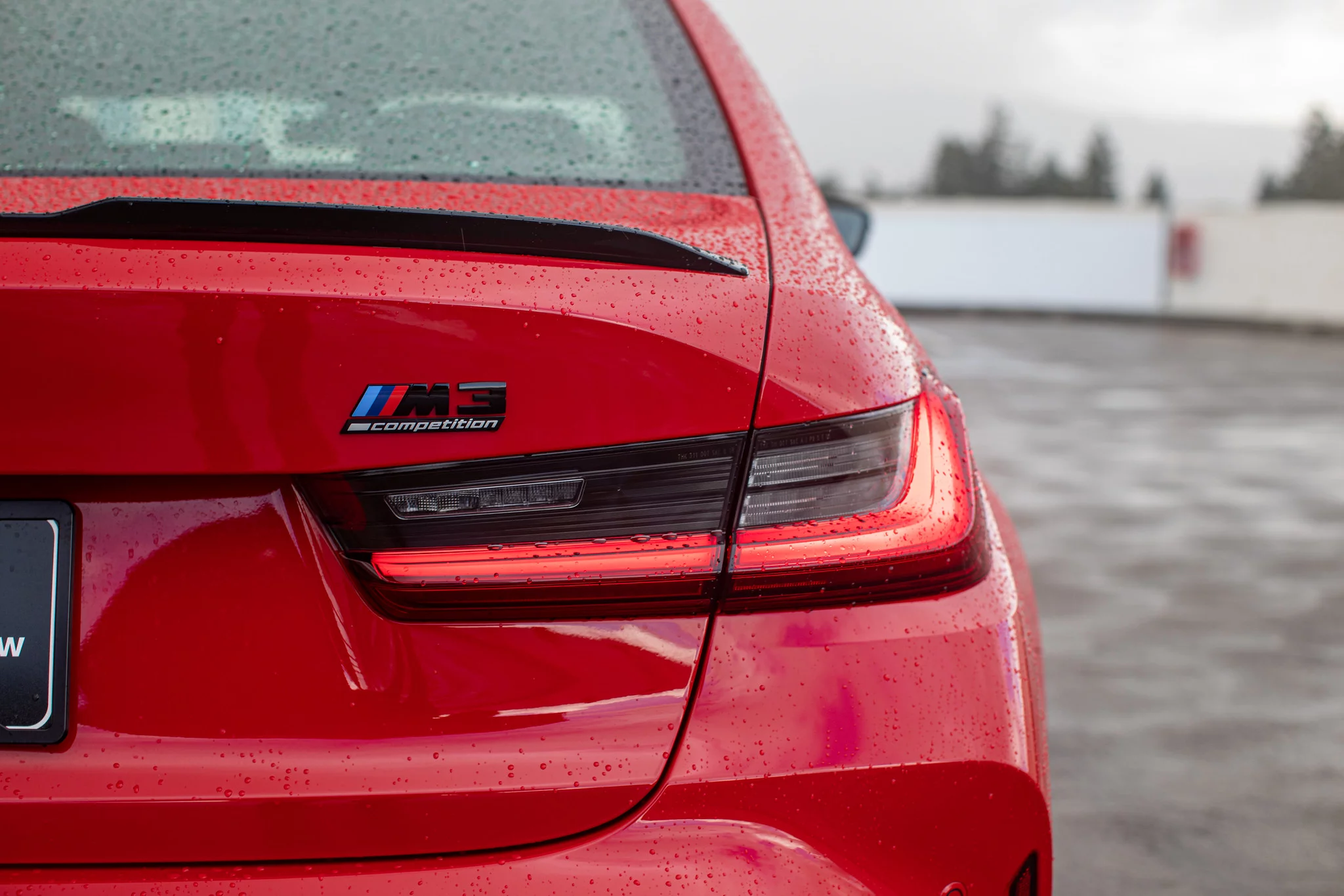 Cinnabar BMW M3