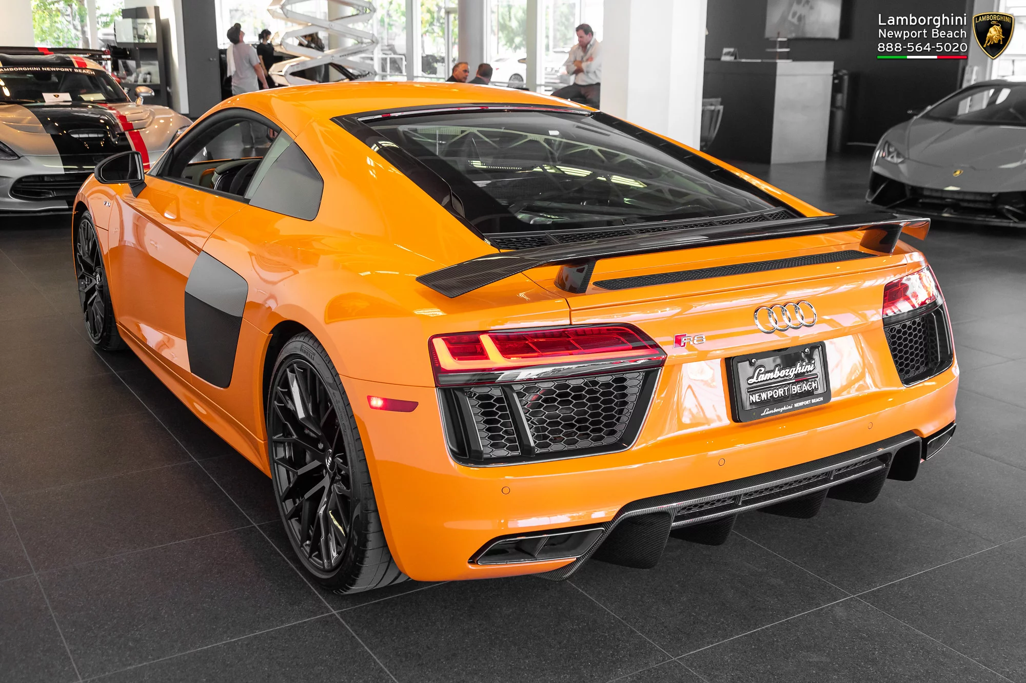 Solar Orange Audi R8