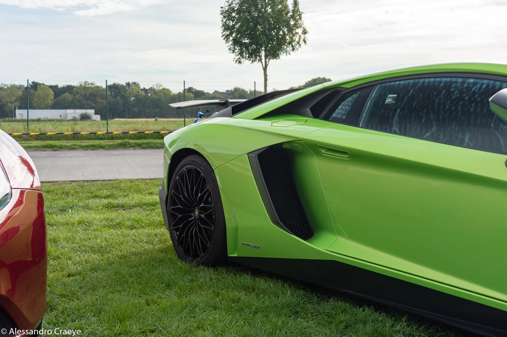 Verde Ithaca Lamborghini Aventador
