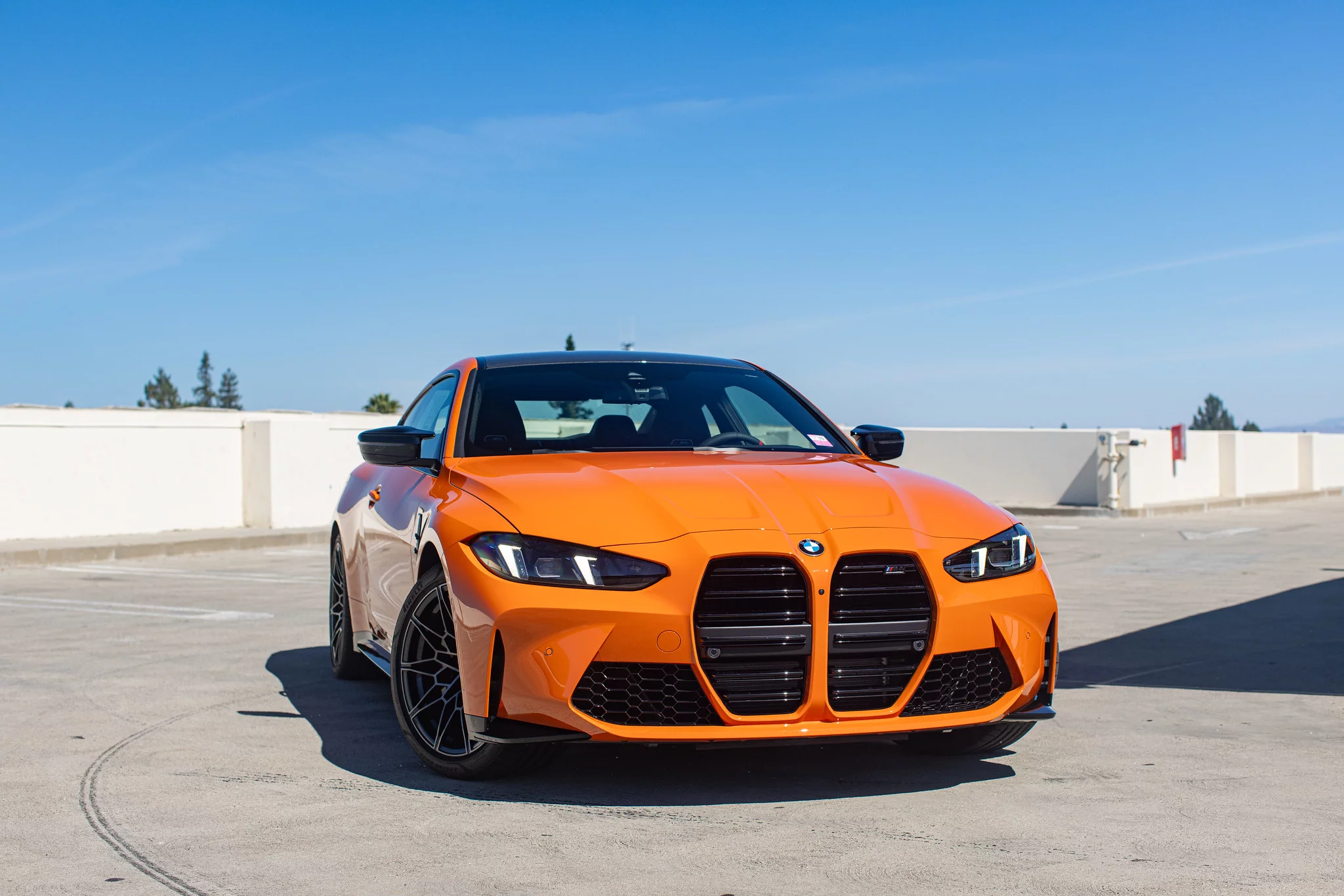 Fire Orange III BMW M4