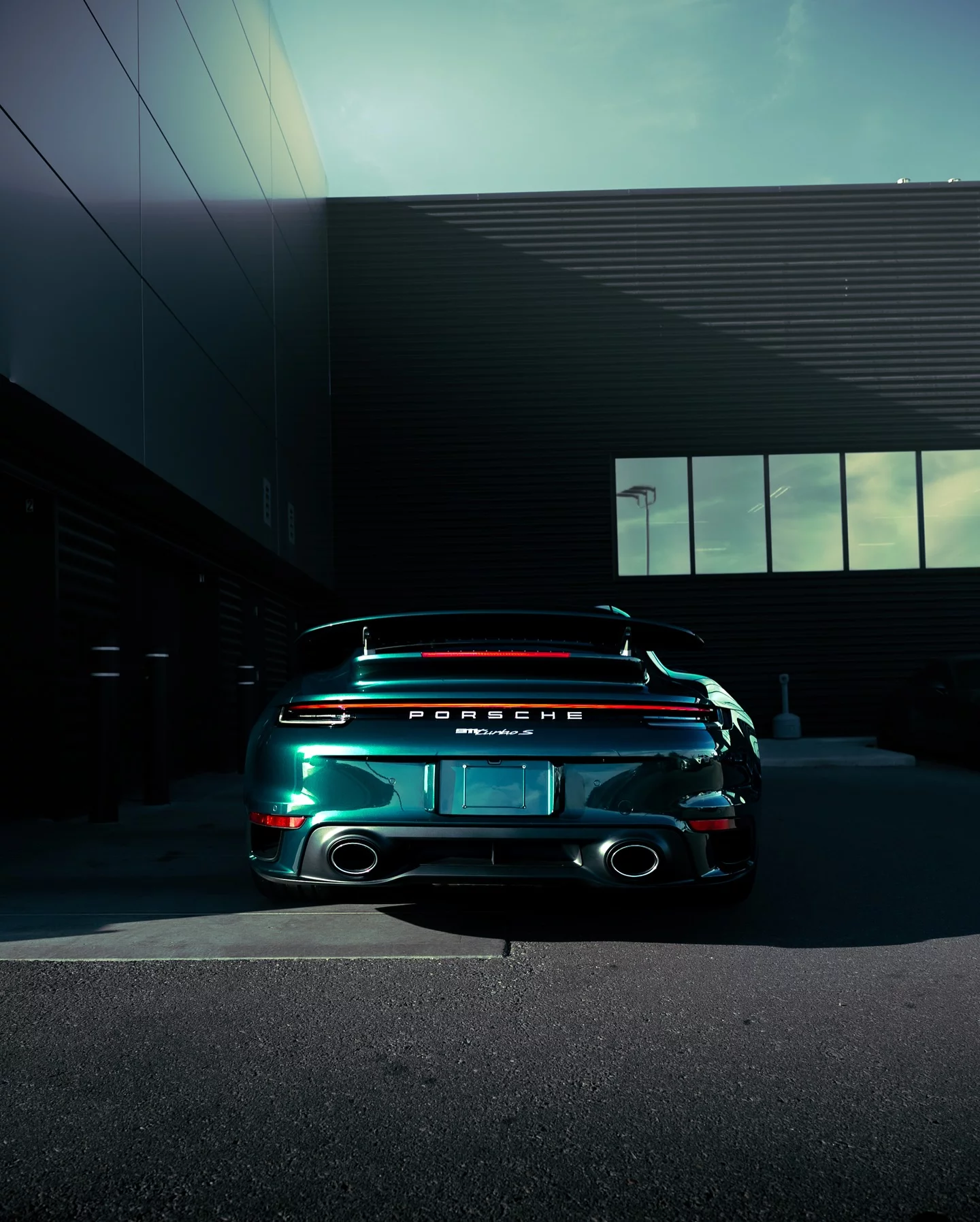 Porsche Racing Green Metallic Porsche 911 Turbo