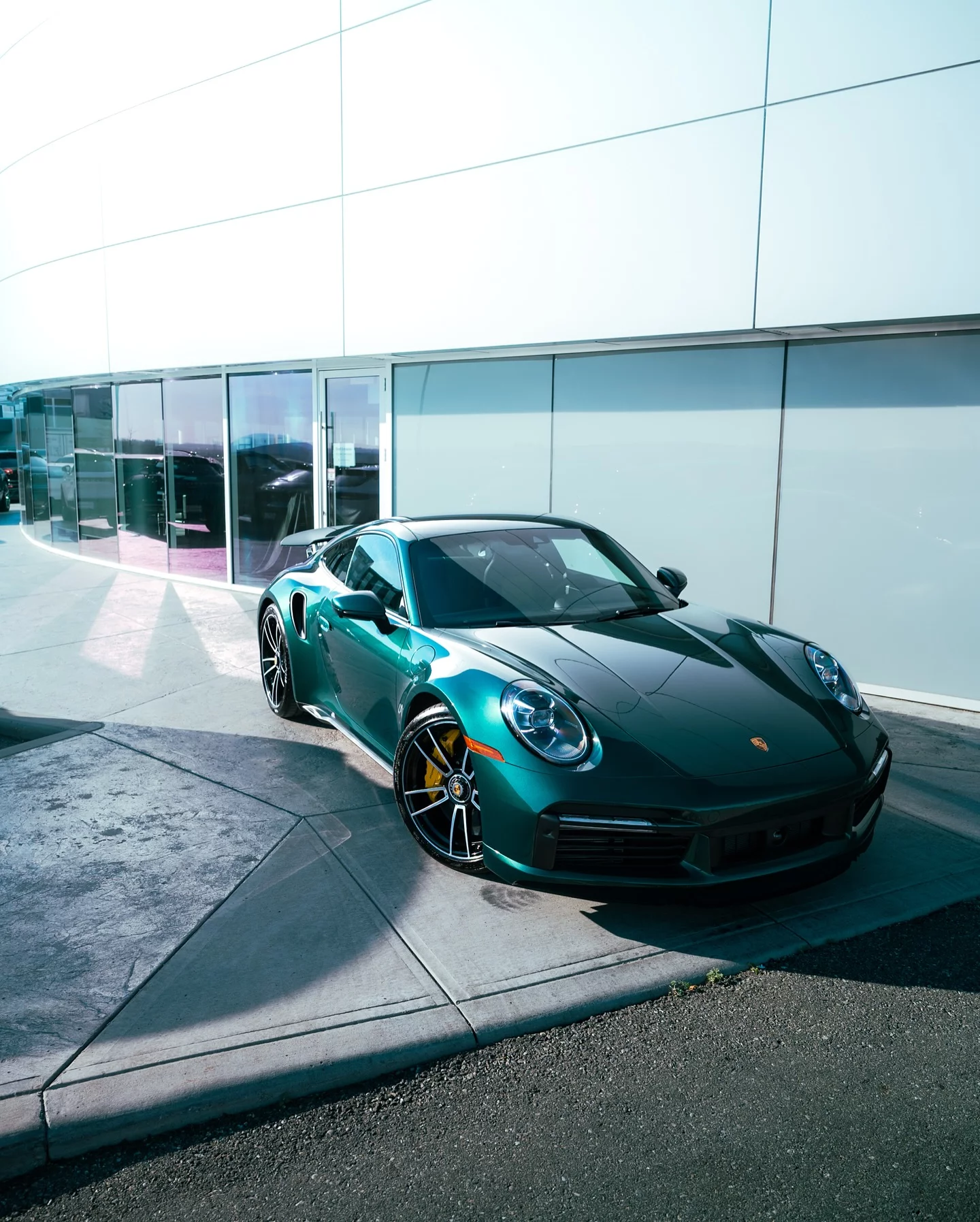 Porsche Racing Green Metallic Porsche 911 Turbo