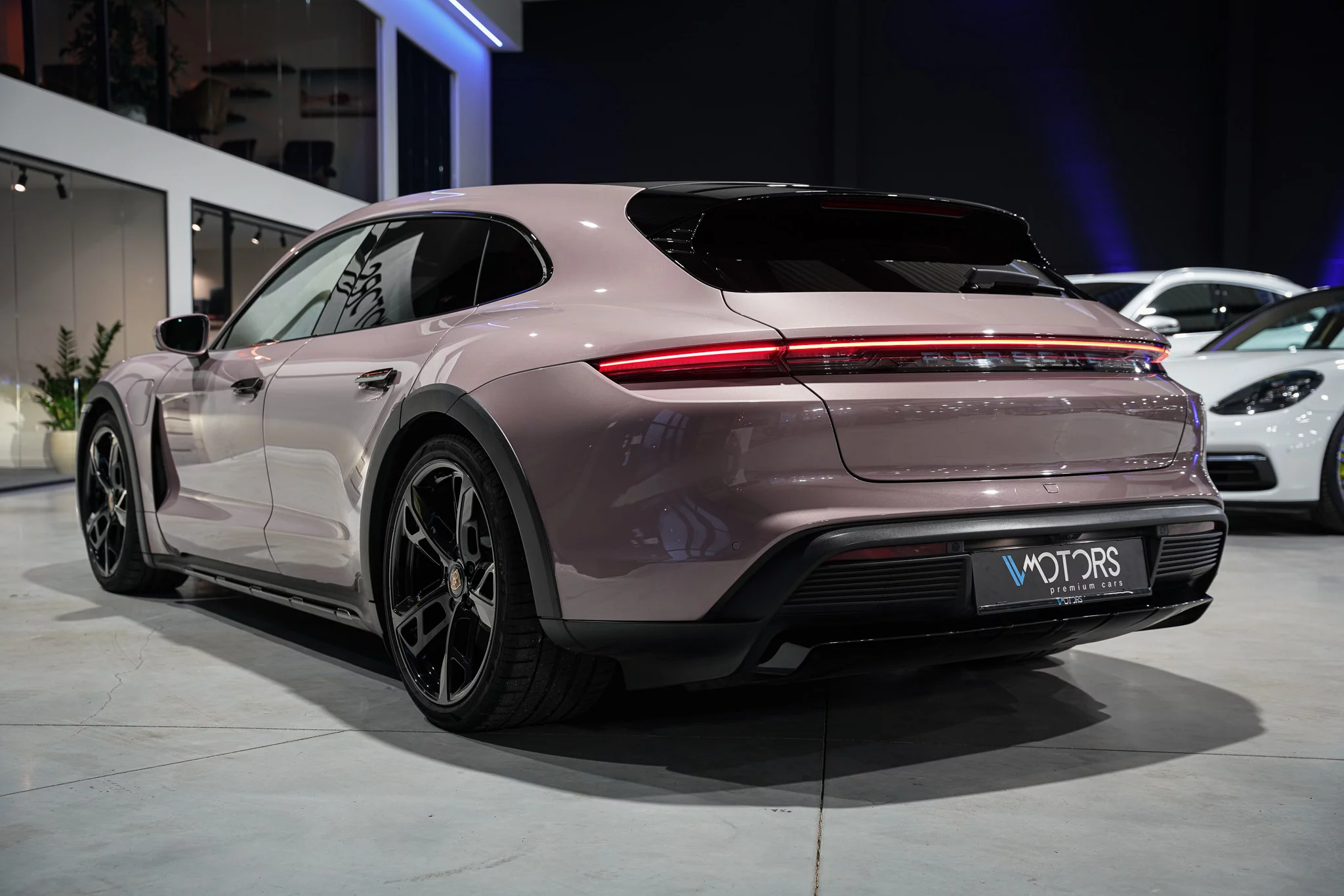 Frozen Berry Metallic Porsche Taycan