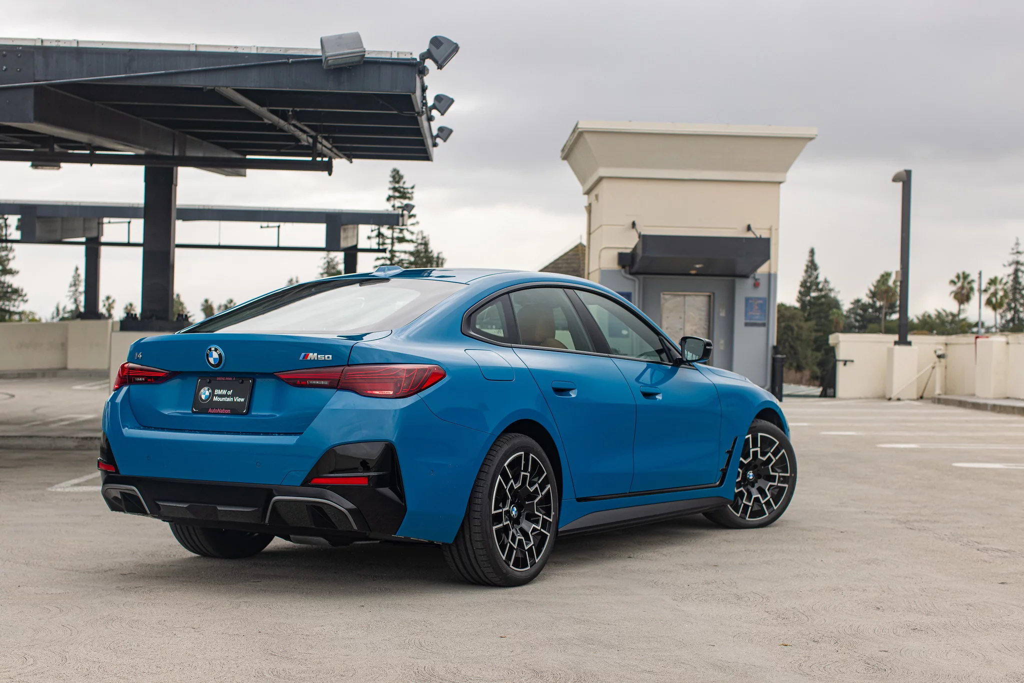 Laguna Seca Blue BMW i4