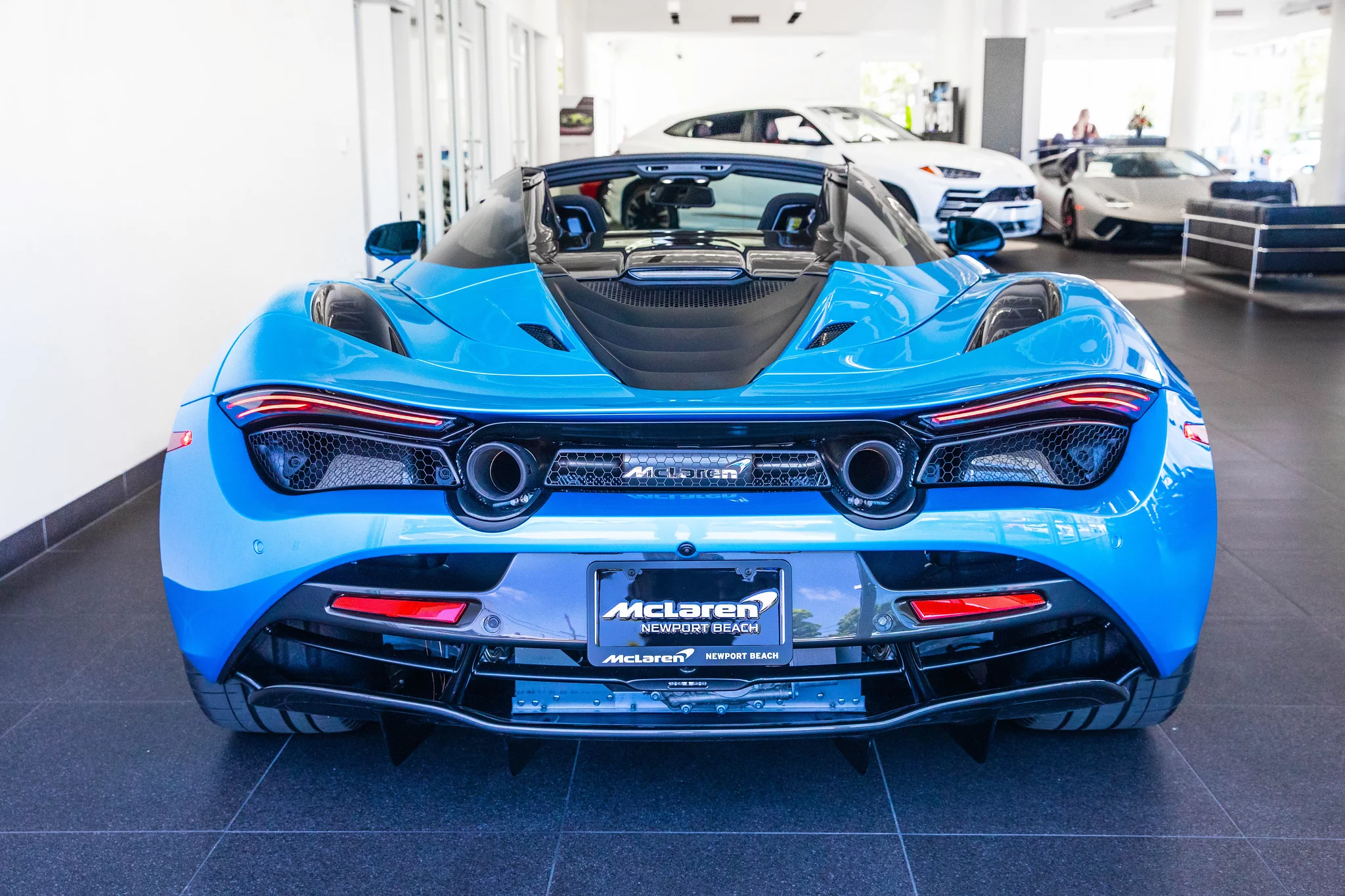 Kingfisher Blue McLaren 720S