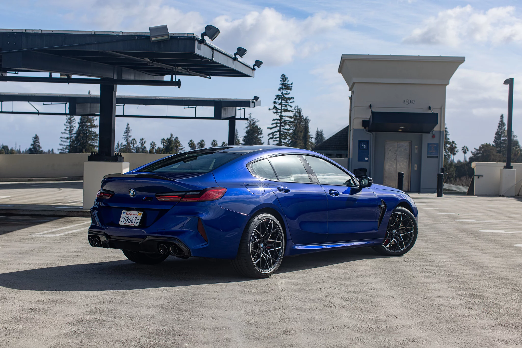 Marina Bay Blue BMW M8