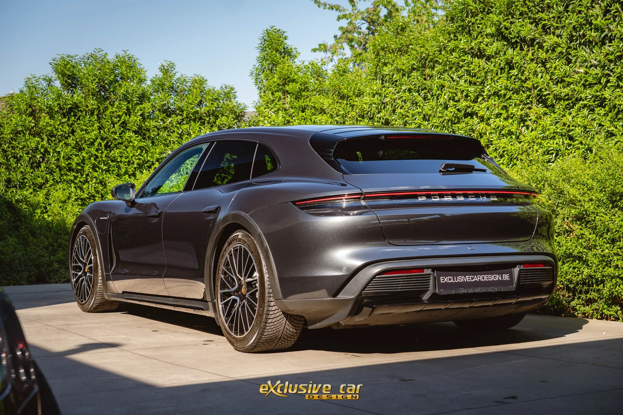 Volcano Grey Metallic Porsche Taycan