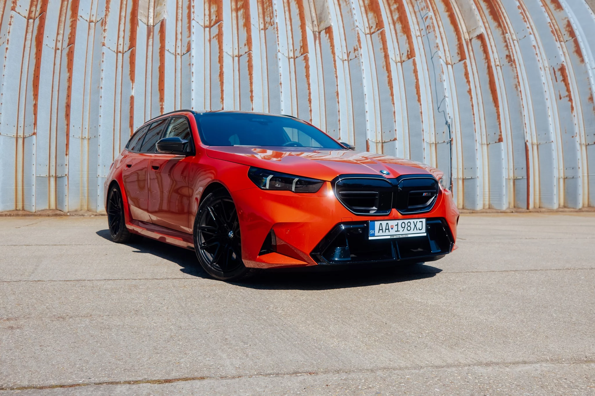 Sakhir Orange III BMW M5