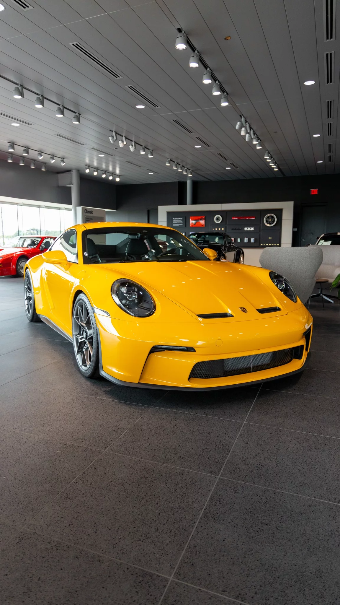 Signal Yellow Porsche 911 GT3