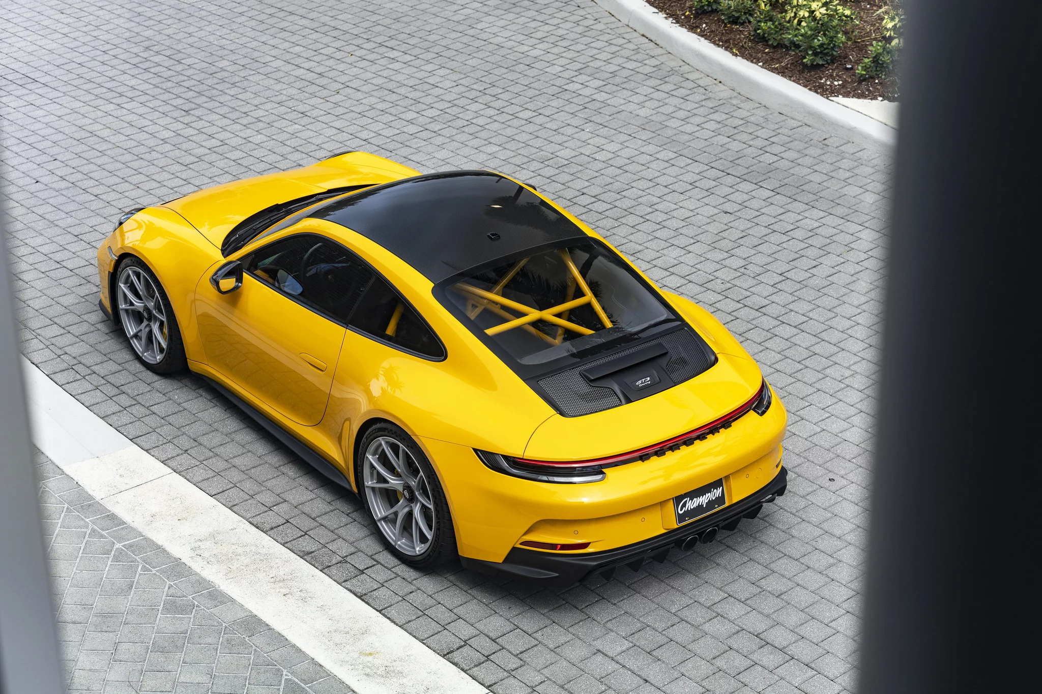 Signal Yellow Porsche 911 GT3