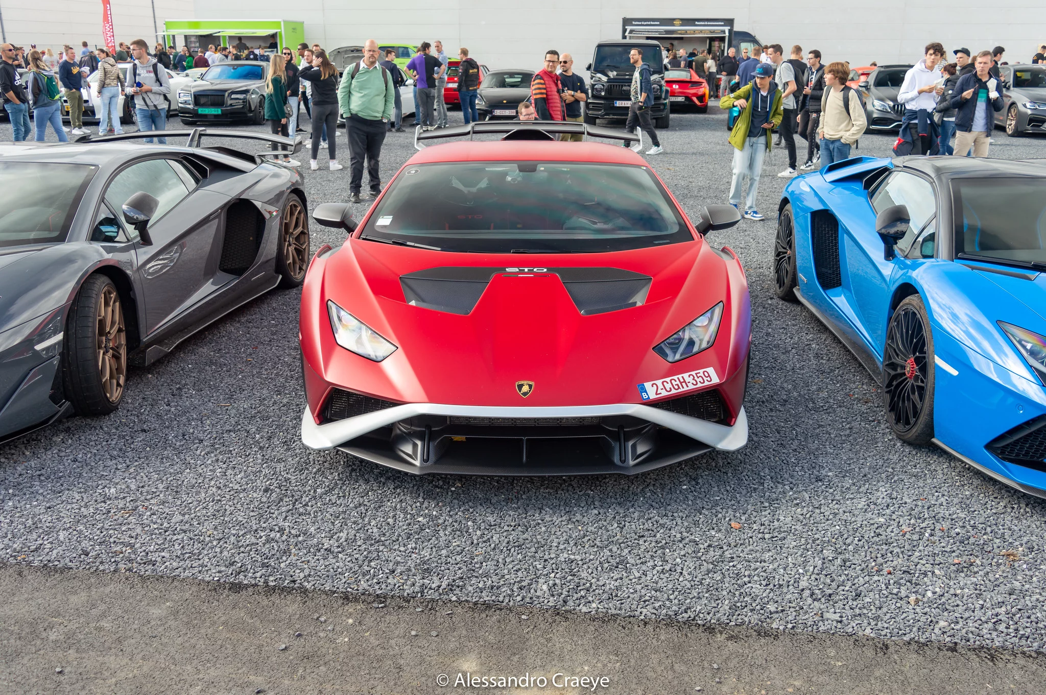 Rosso Pyra Lamborghini Huracán