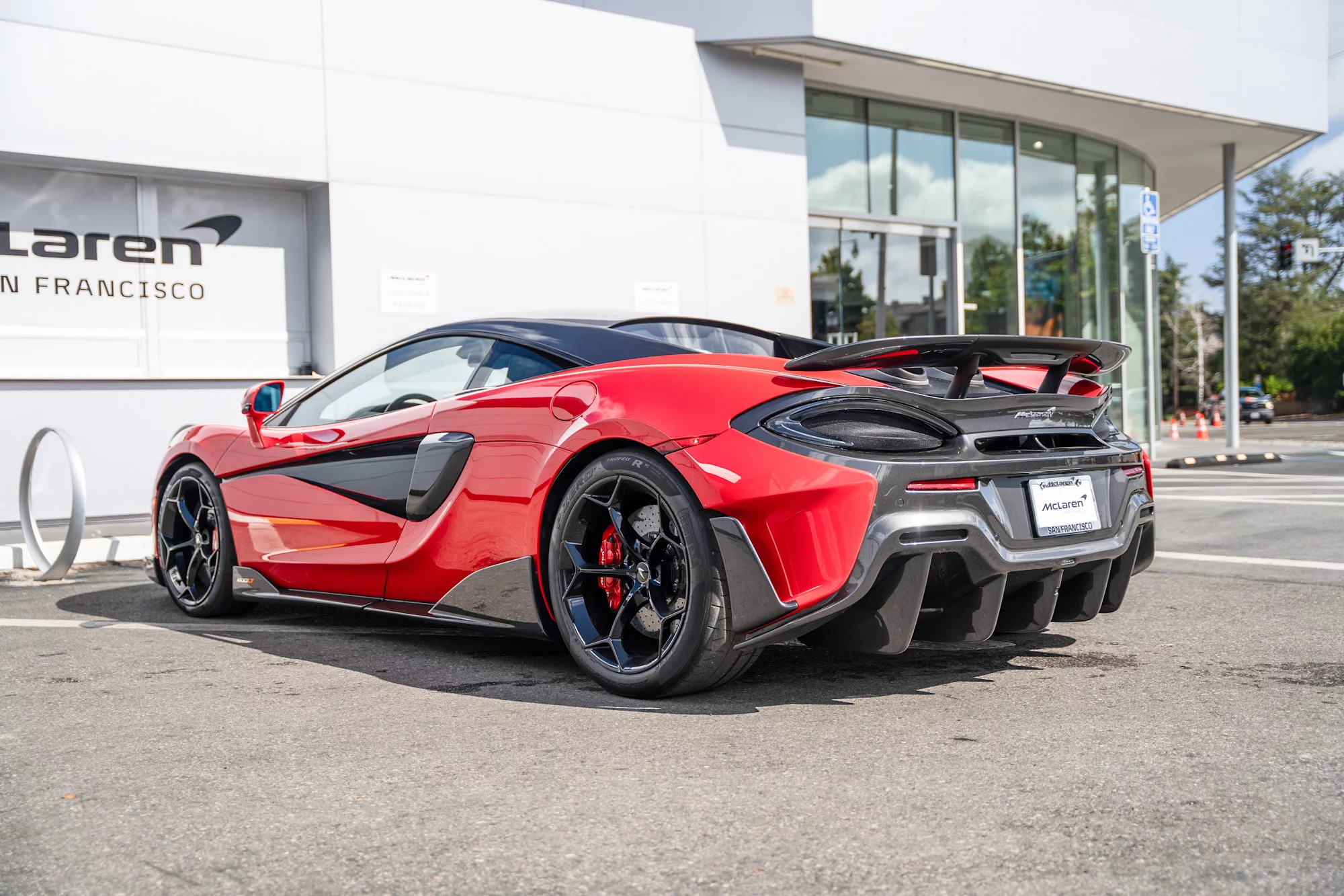 Vermillion Red McLaren 600LT