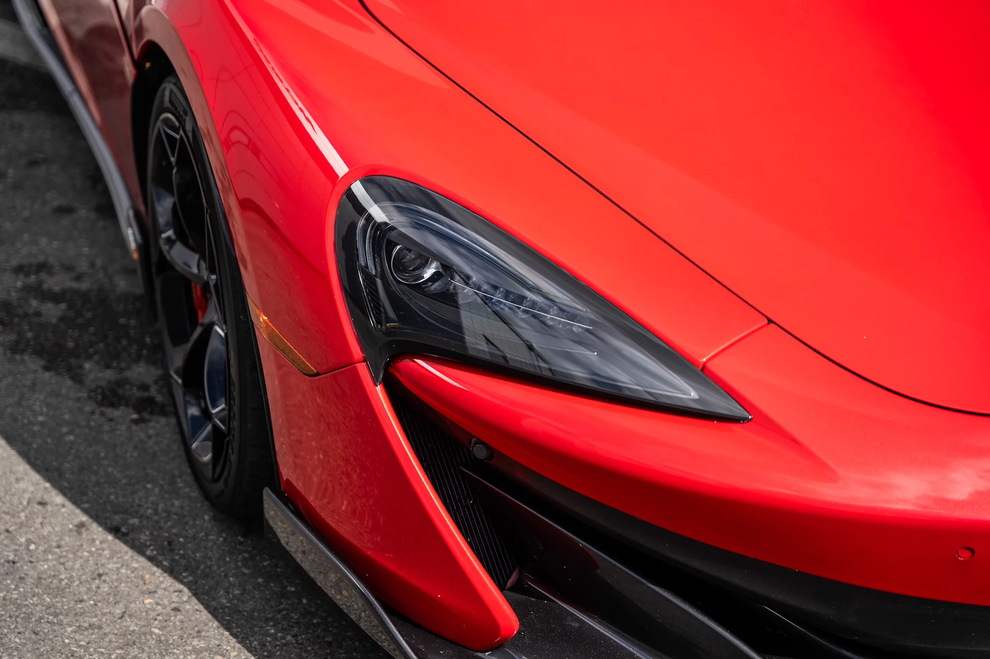Vermillion Red McLaren 600LT
