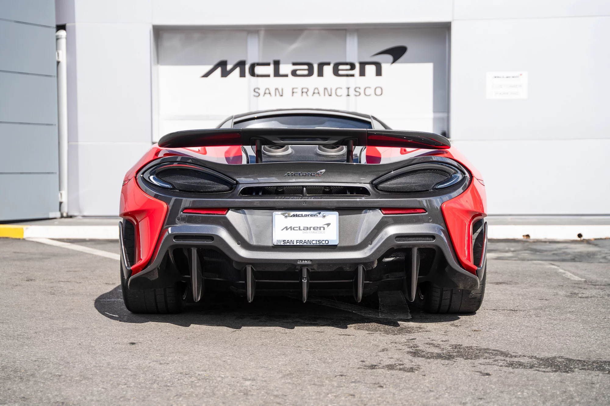 Vermillion Red McLaren 600LT
