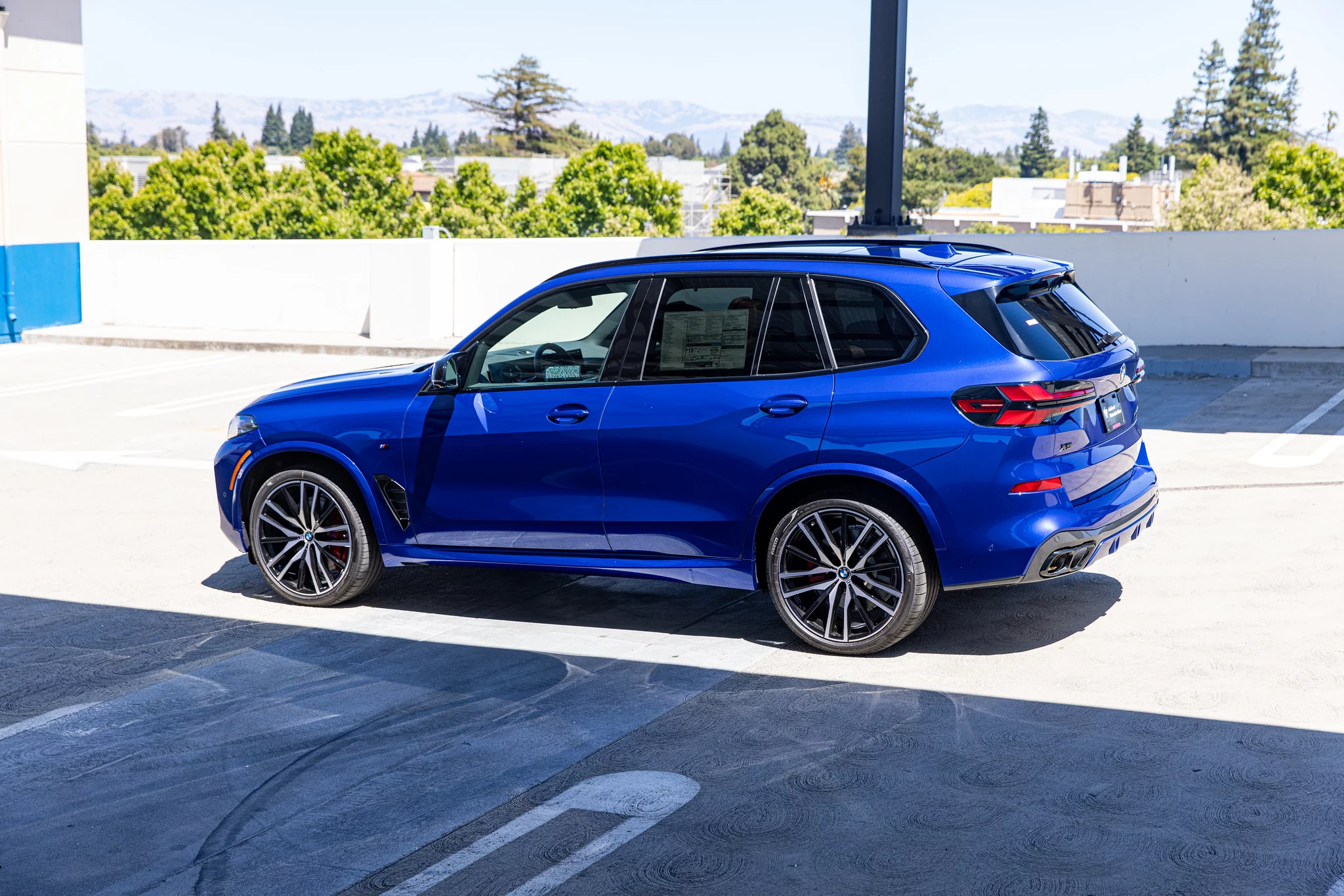 Marina Bay Blue BMW X5