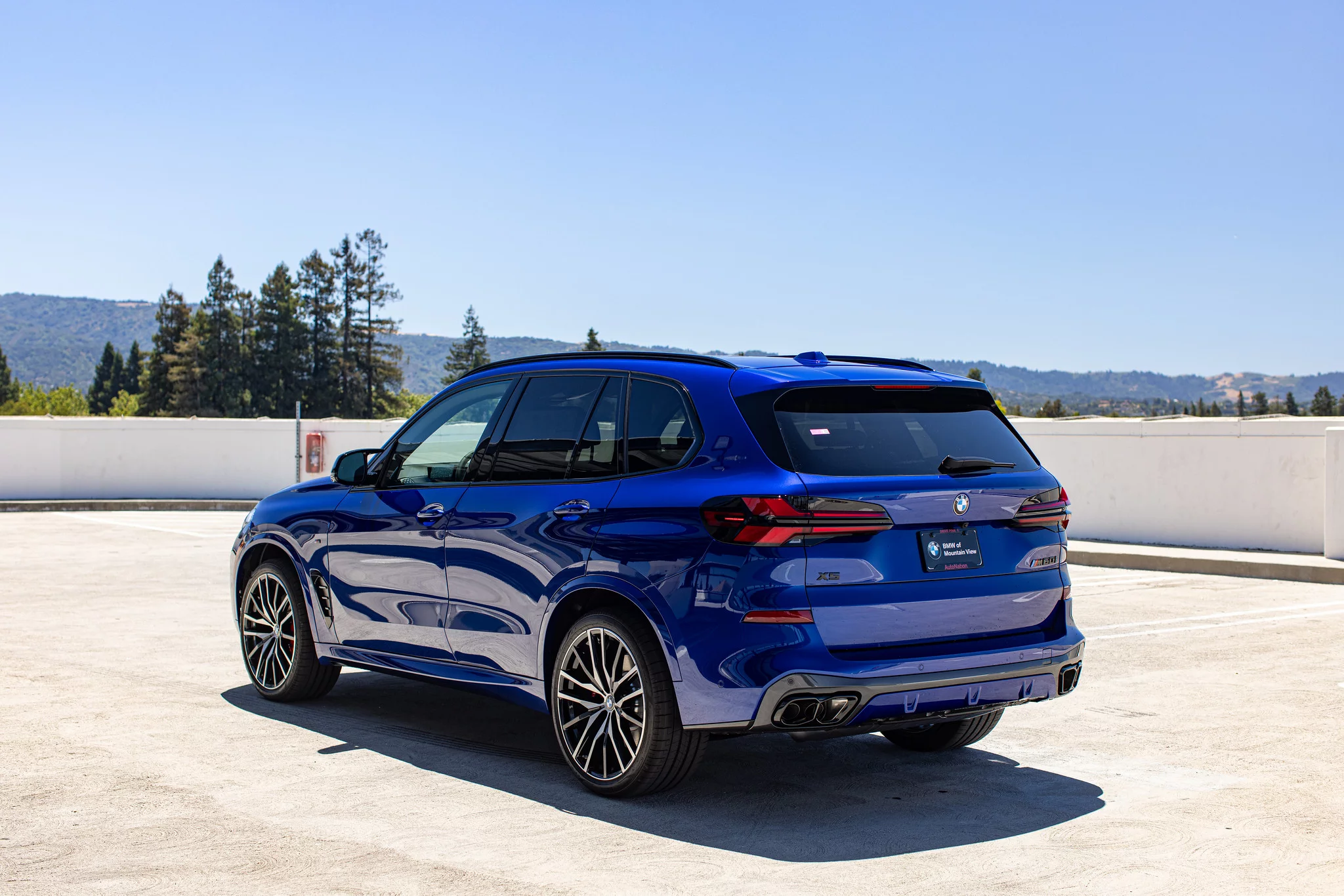 Marina Bay Blue BMW X5