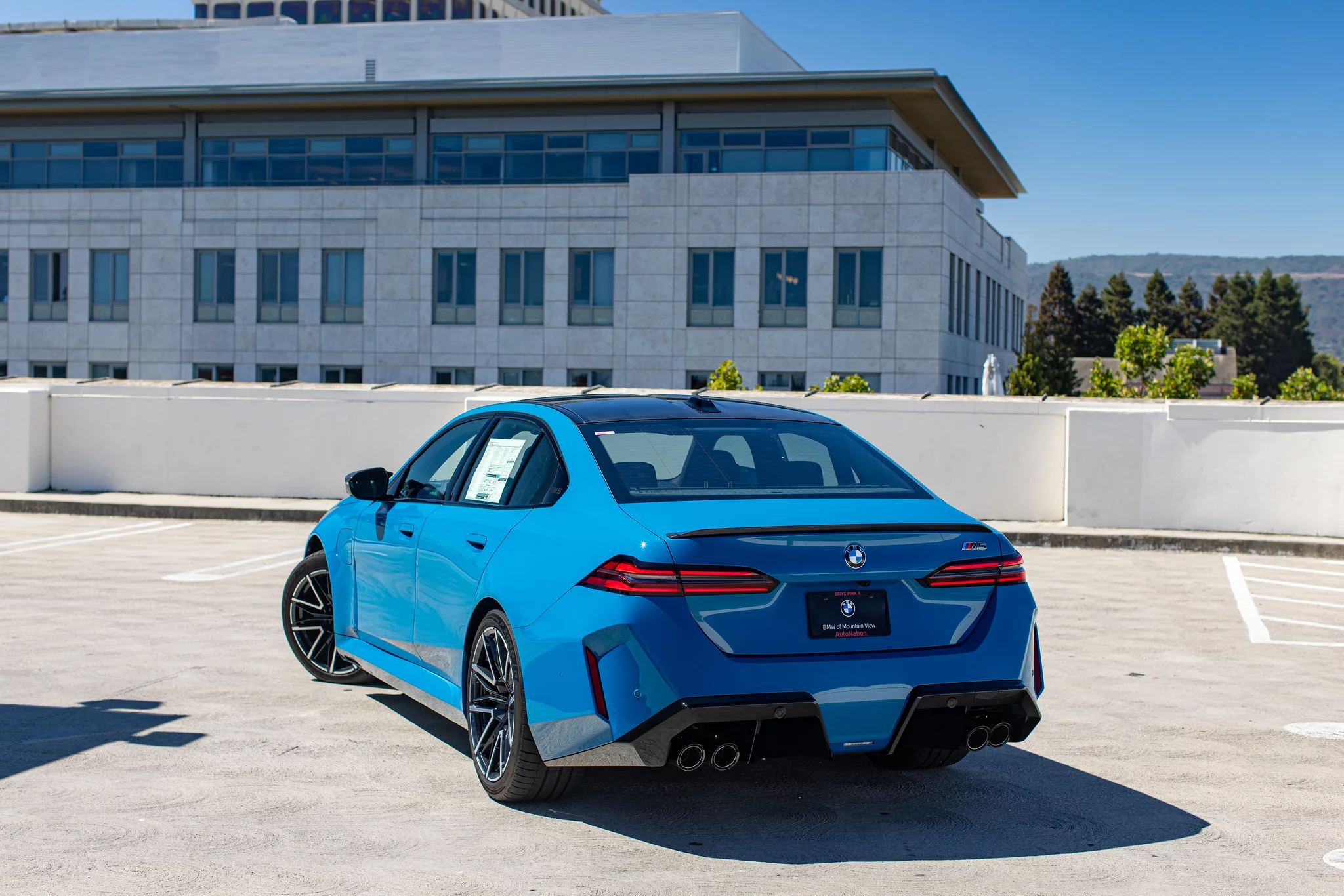 Laguna Seca Blue BMW M5