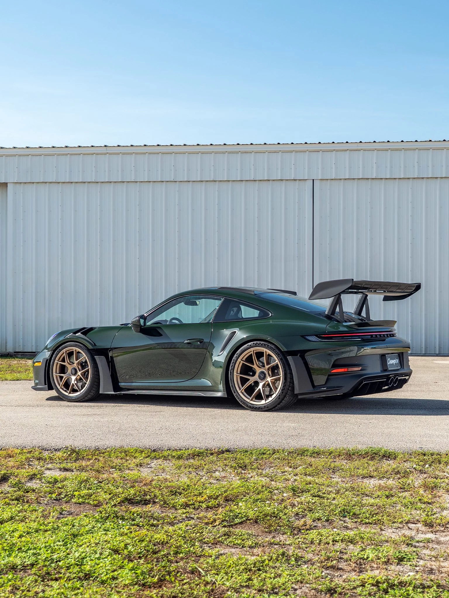 Brewster Green Porsche 911 GT3 RS