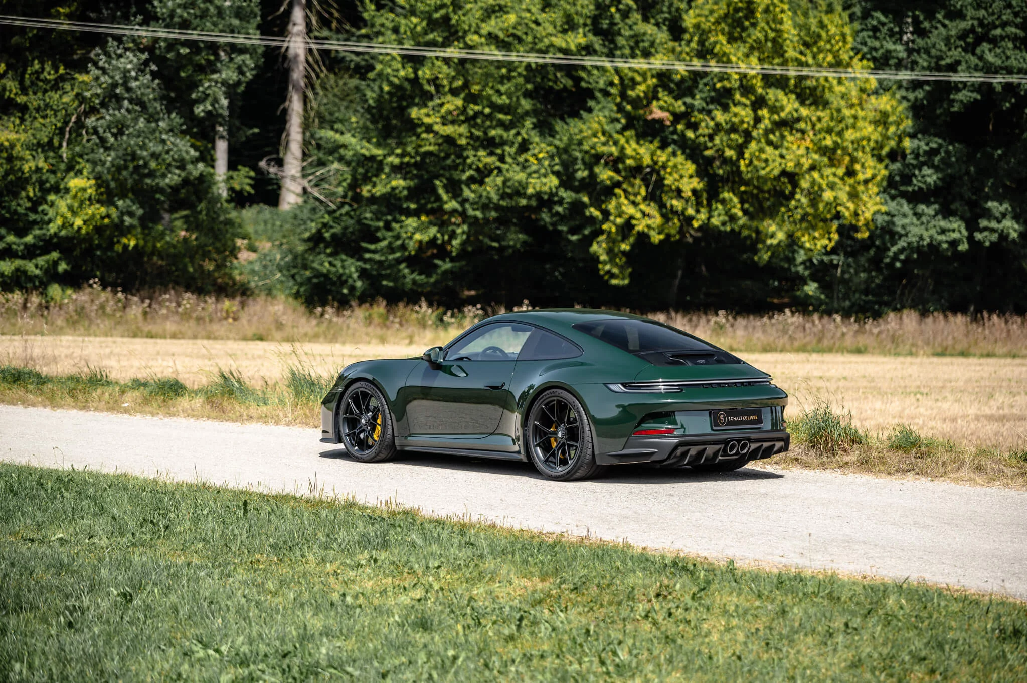 Brewster Green Porsche 911 GT3