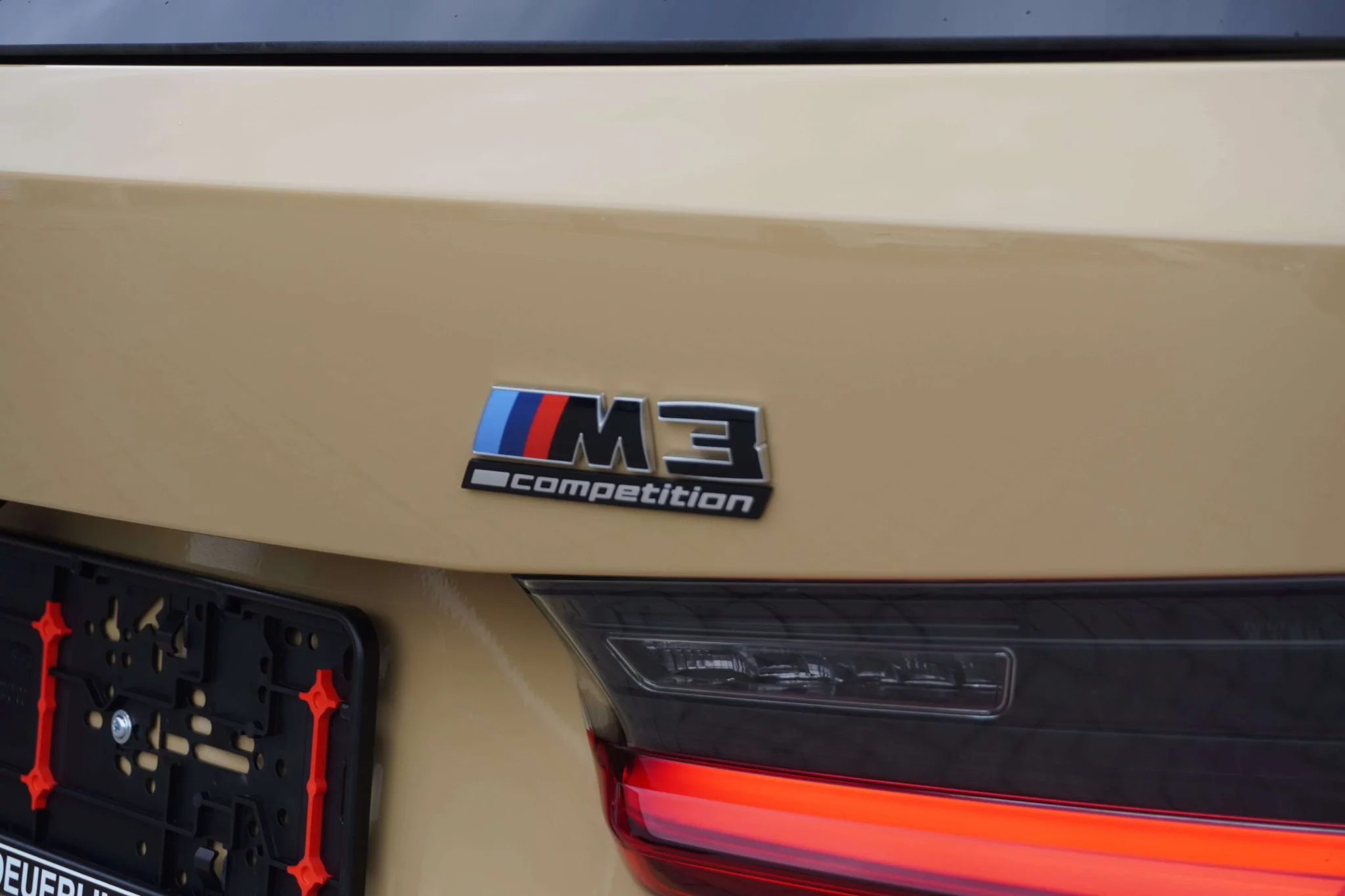 Desert Sand BMW M3