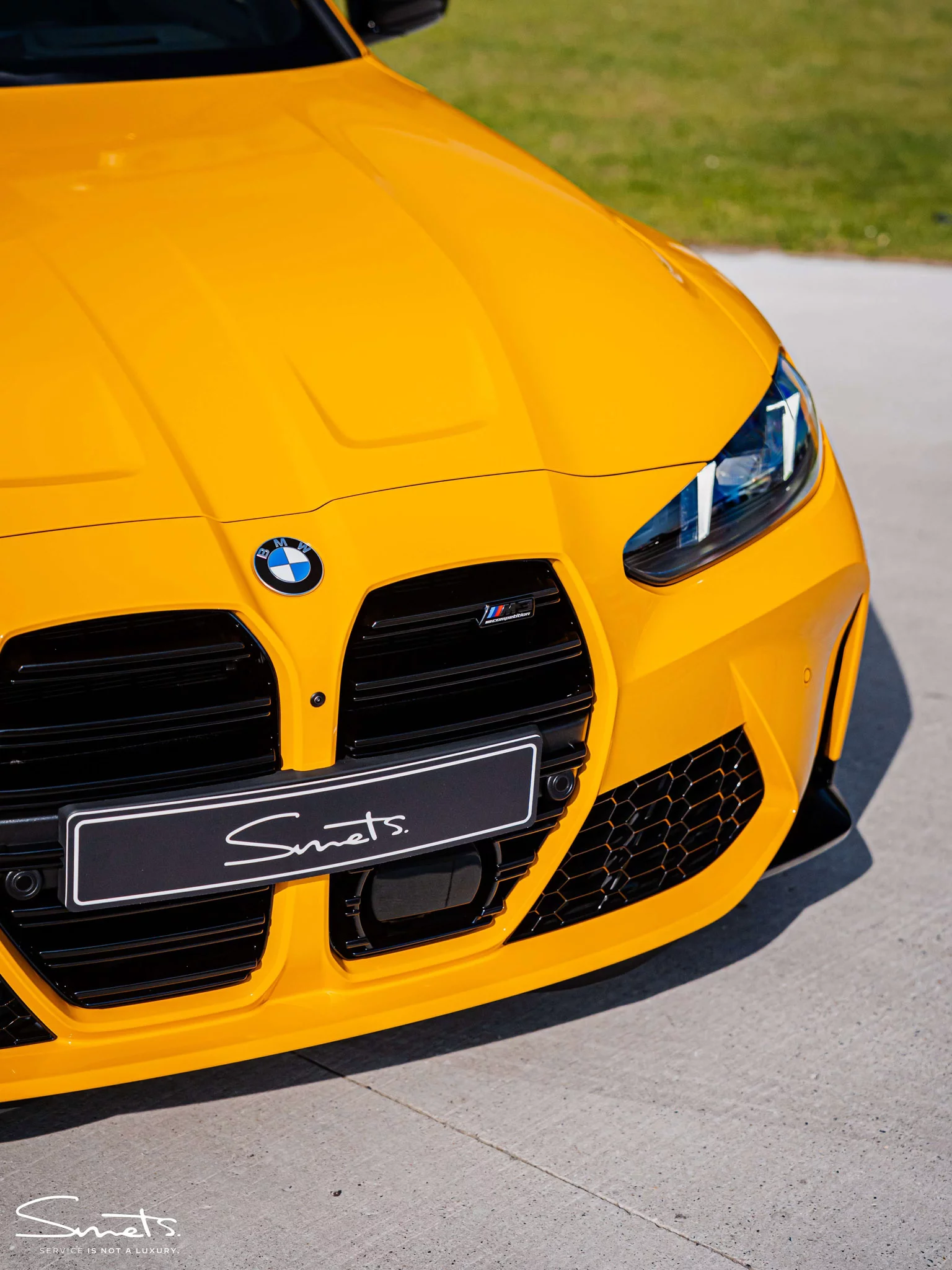 Atacama Yellow BMW M3