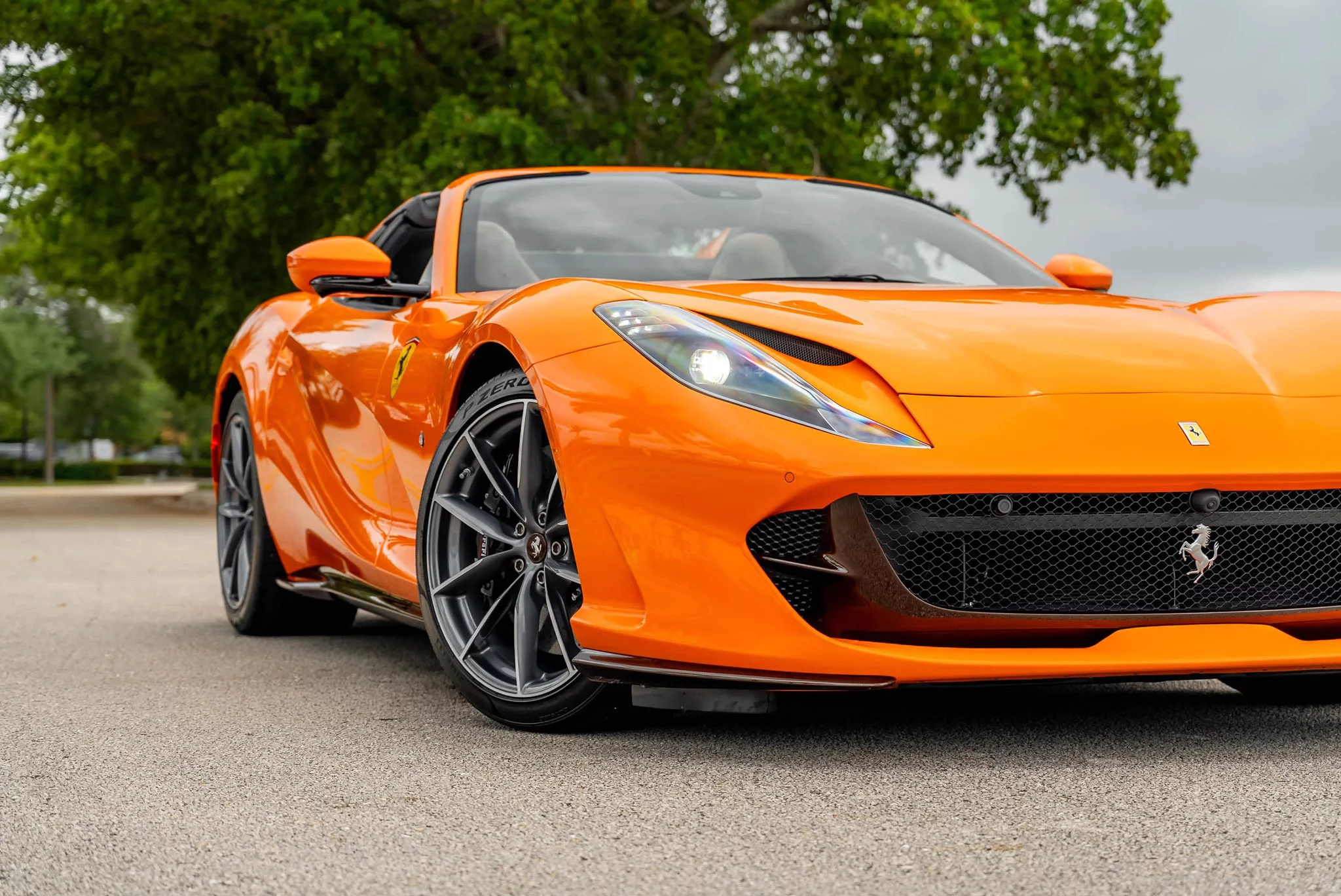 Arancio 3 Strati Ferrari 812