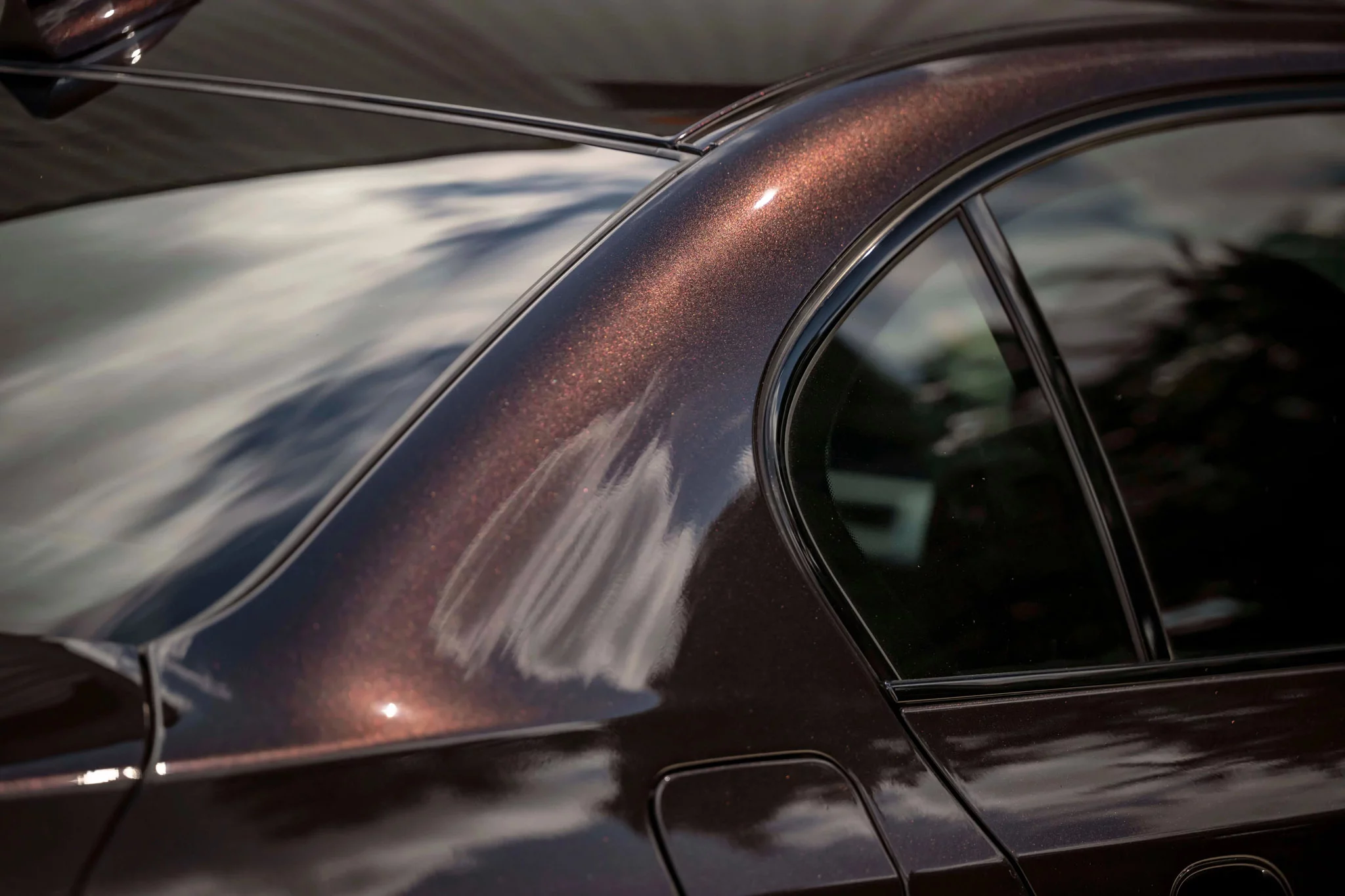 Ruby Black BMW M5