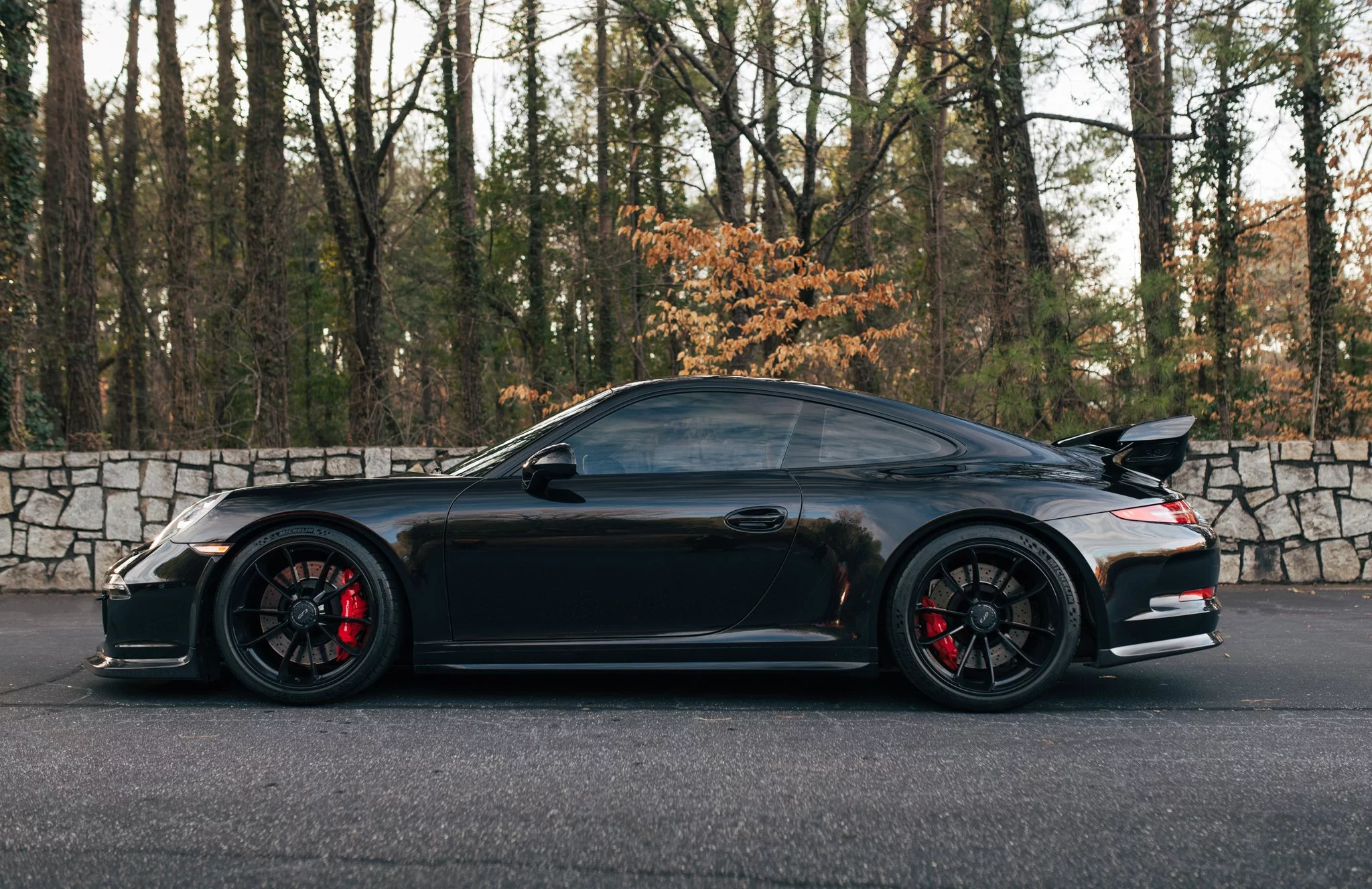 Jet Black Metallic Porsche 911 GT3