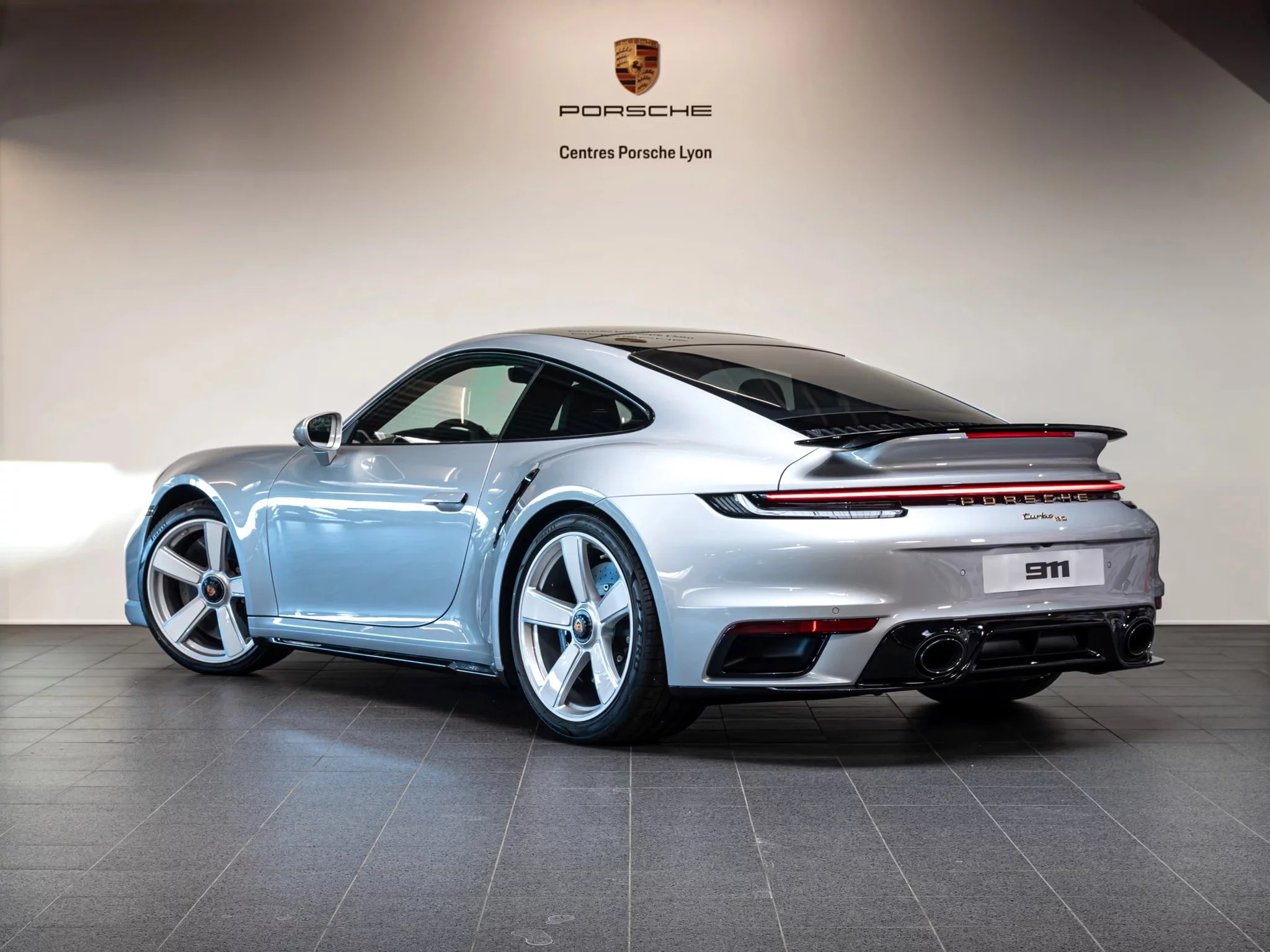 Centenaire Silver Porsche 911 Turbo