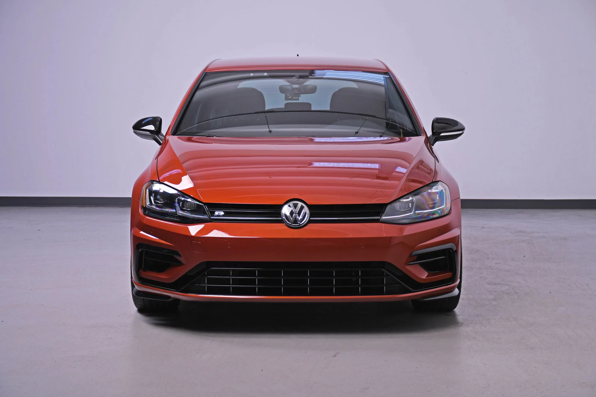 Copper Orange Volkswagen Golf