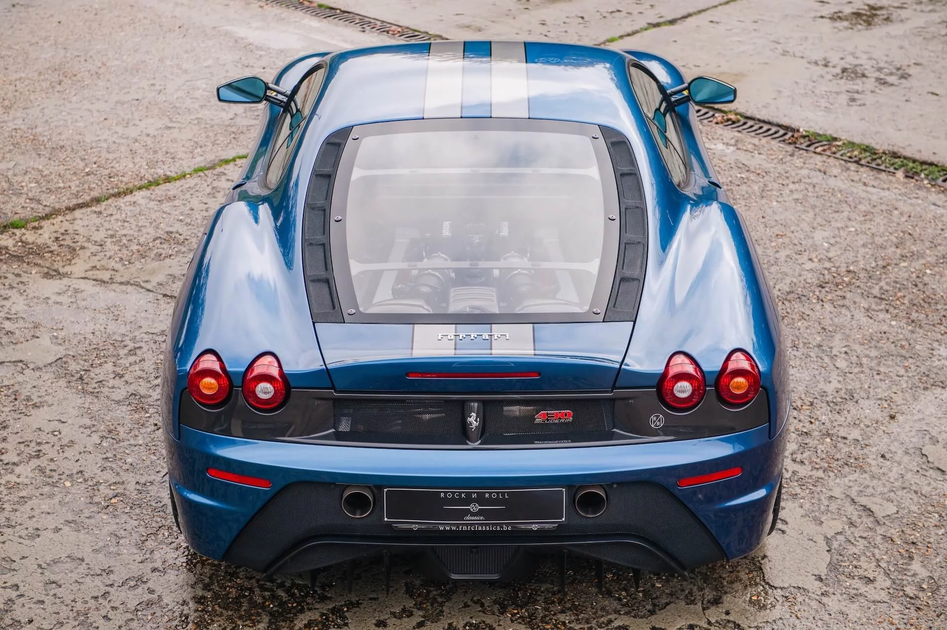 Blu Mirabeau Ferrari 430 Scuderia