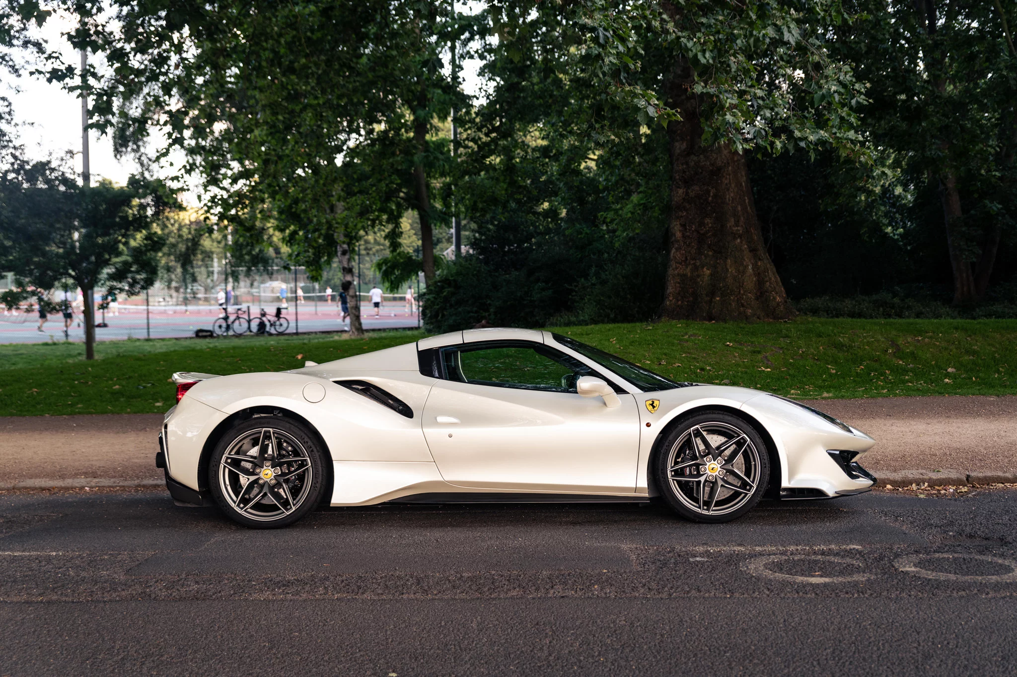 Bianco Fuji Ferrari 488