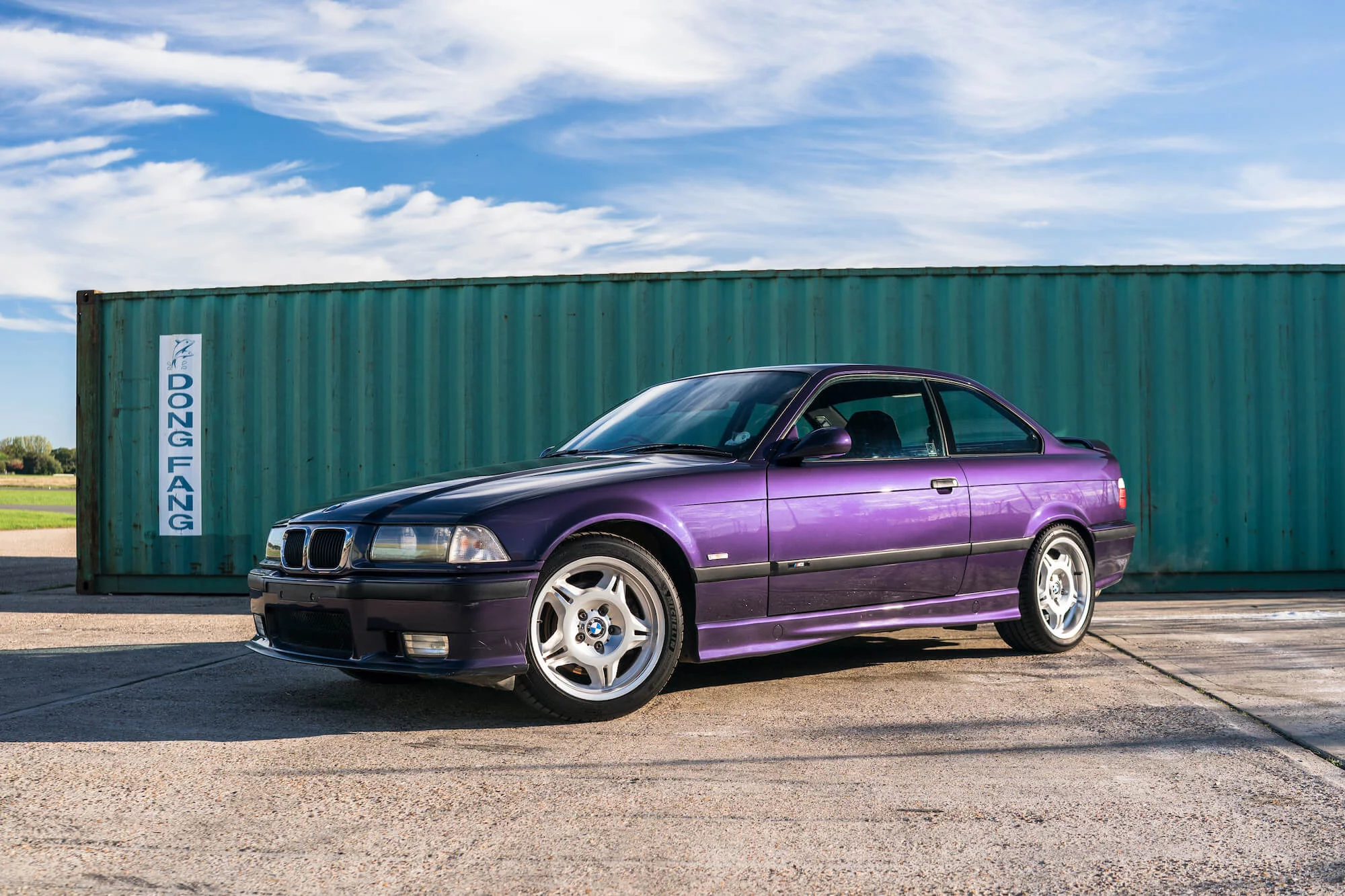 Techno Violet BMW M3