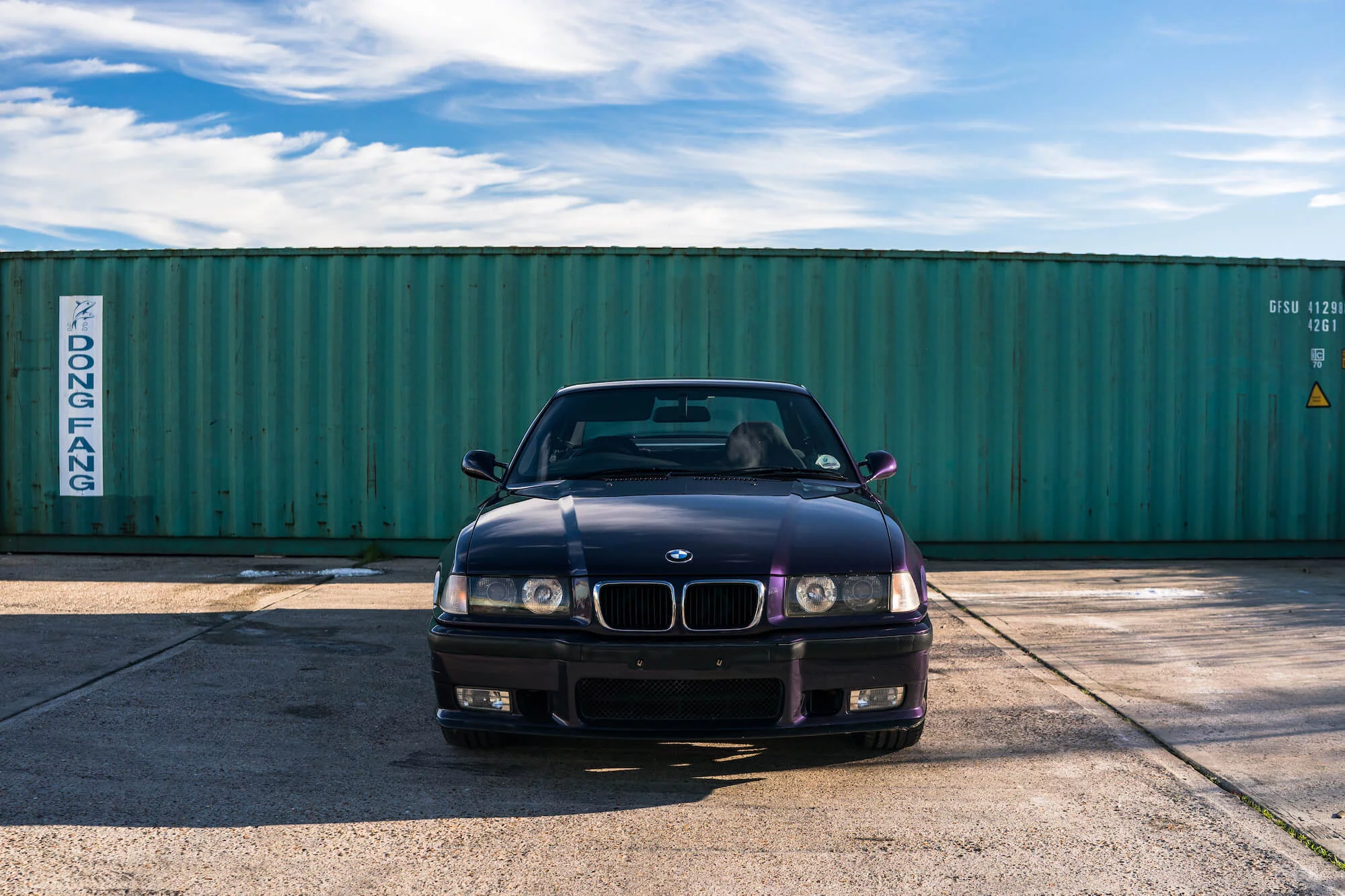 Techno Violet BMW M3