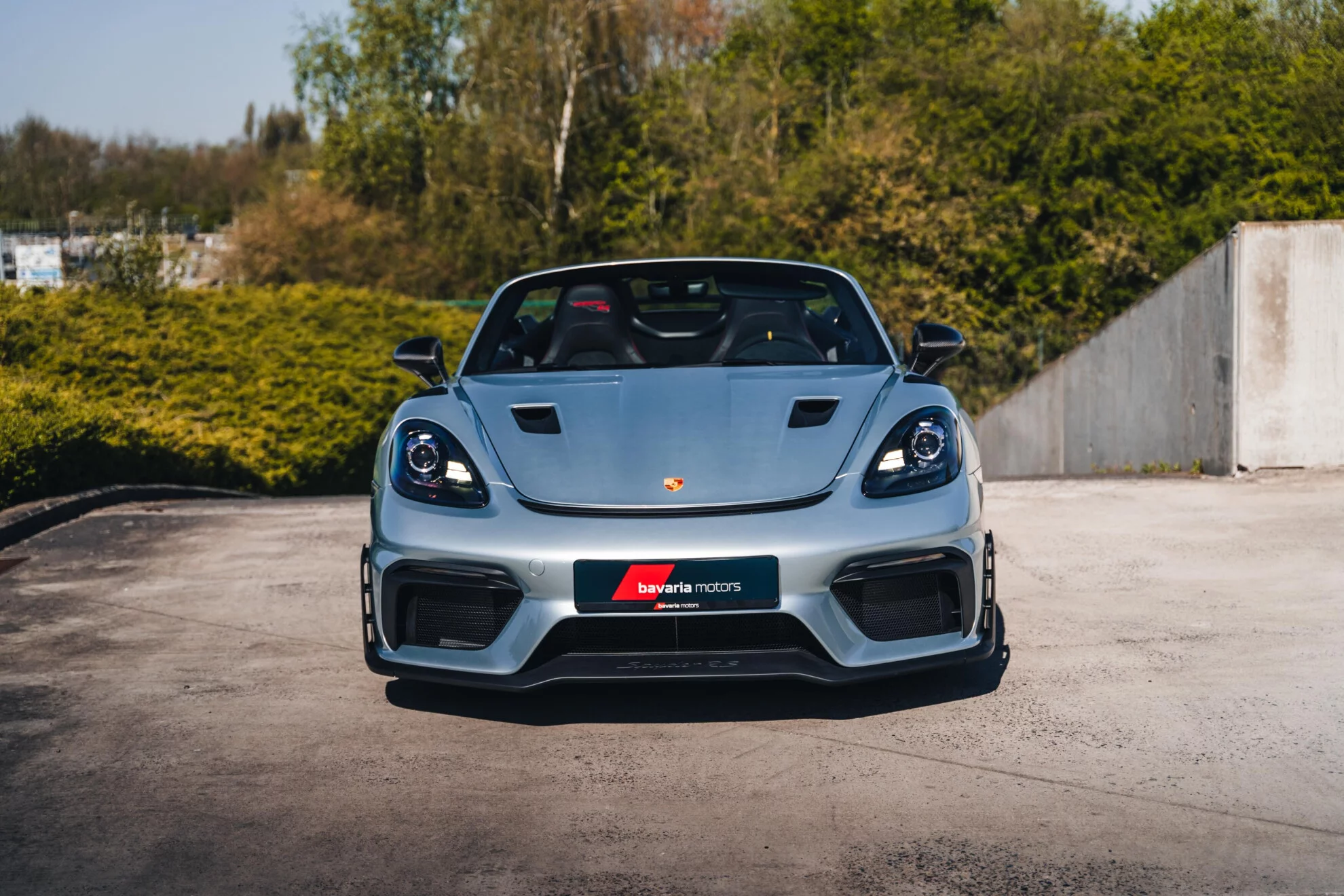 Azzurro Thetys Porsche 718 Spyder RS