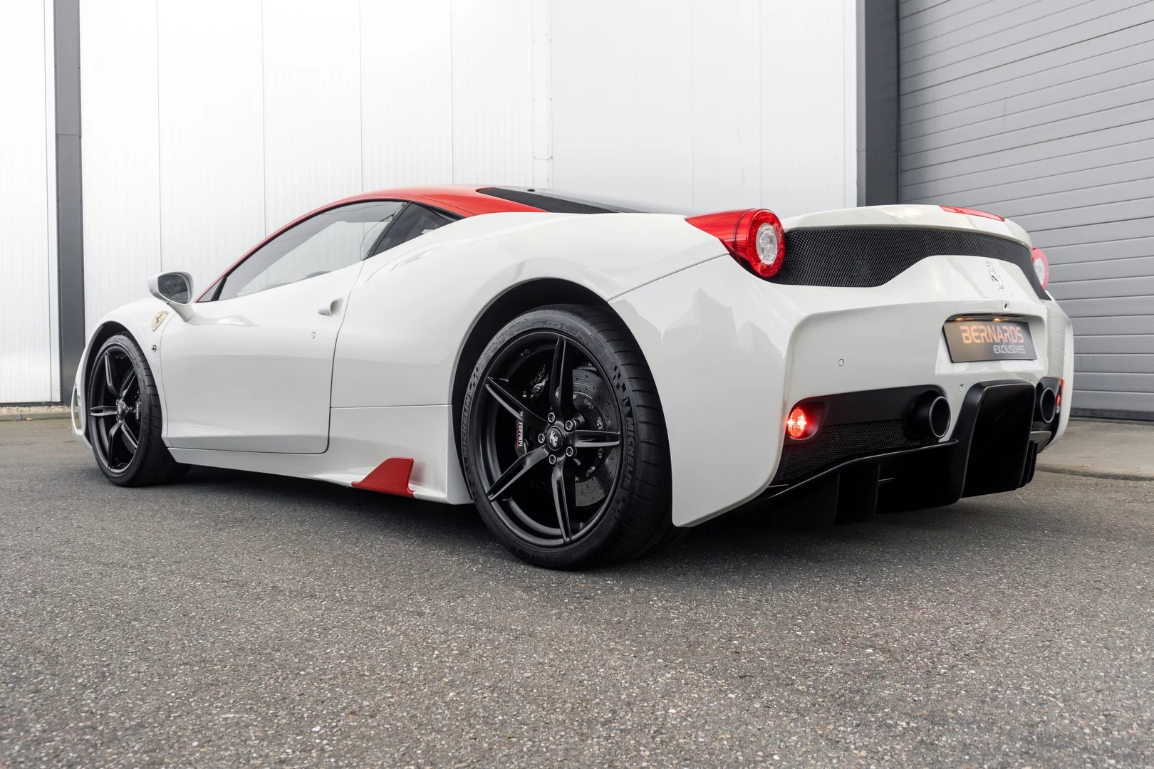 Bianco Avus Ferrari 458