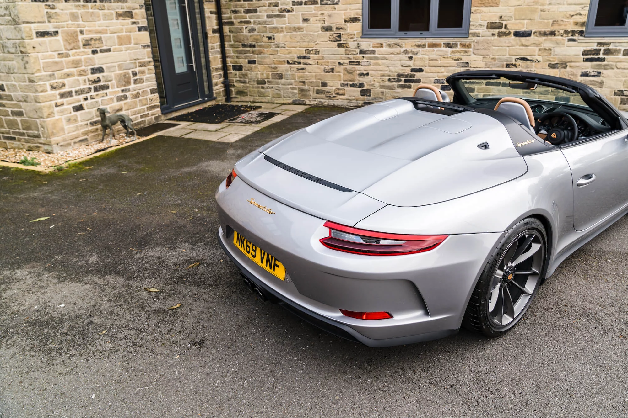 GT Silver Metallic Porsche 911 Speedster
