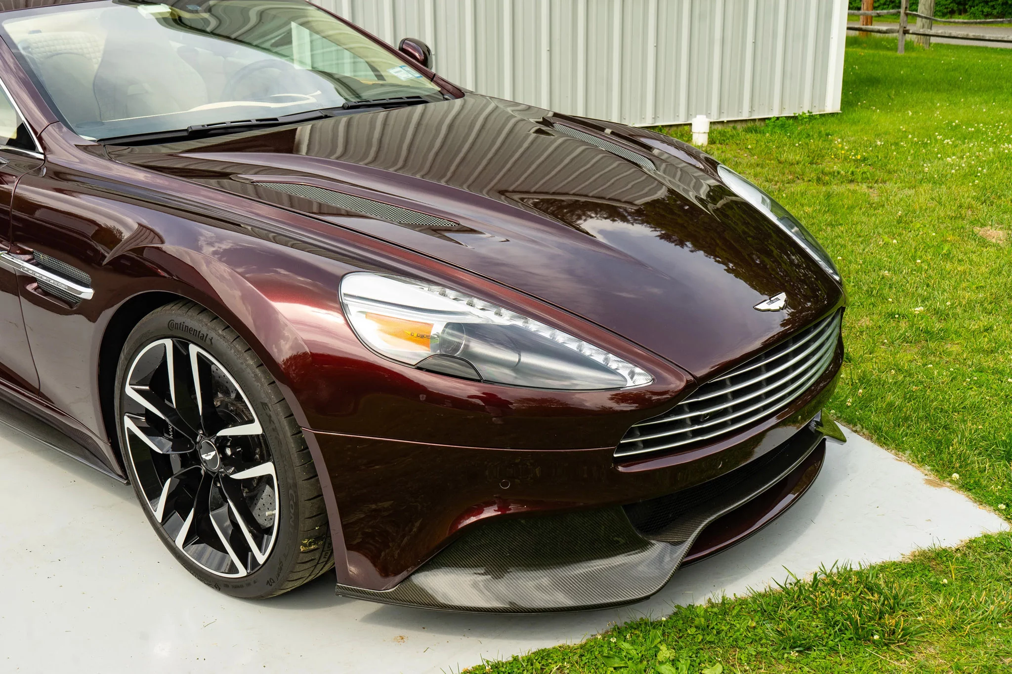Divine Red Aston Martin Vanquish