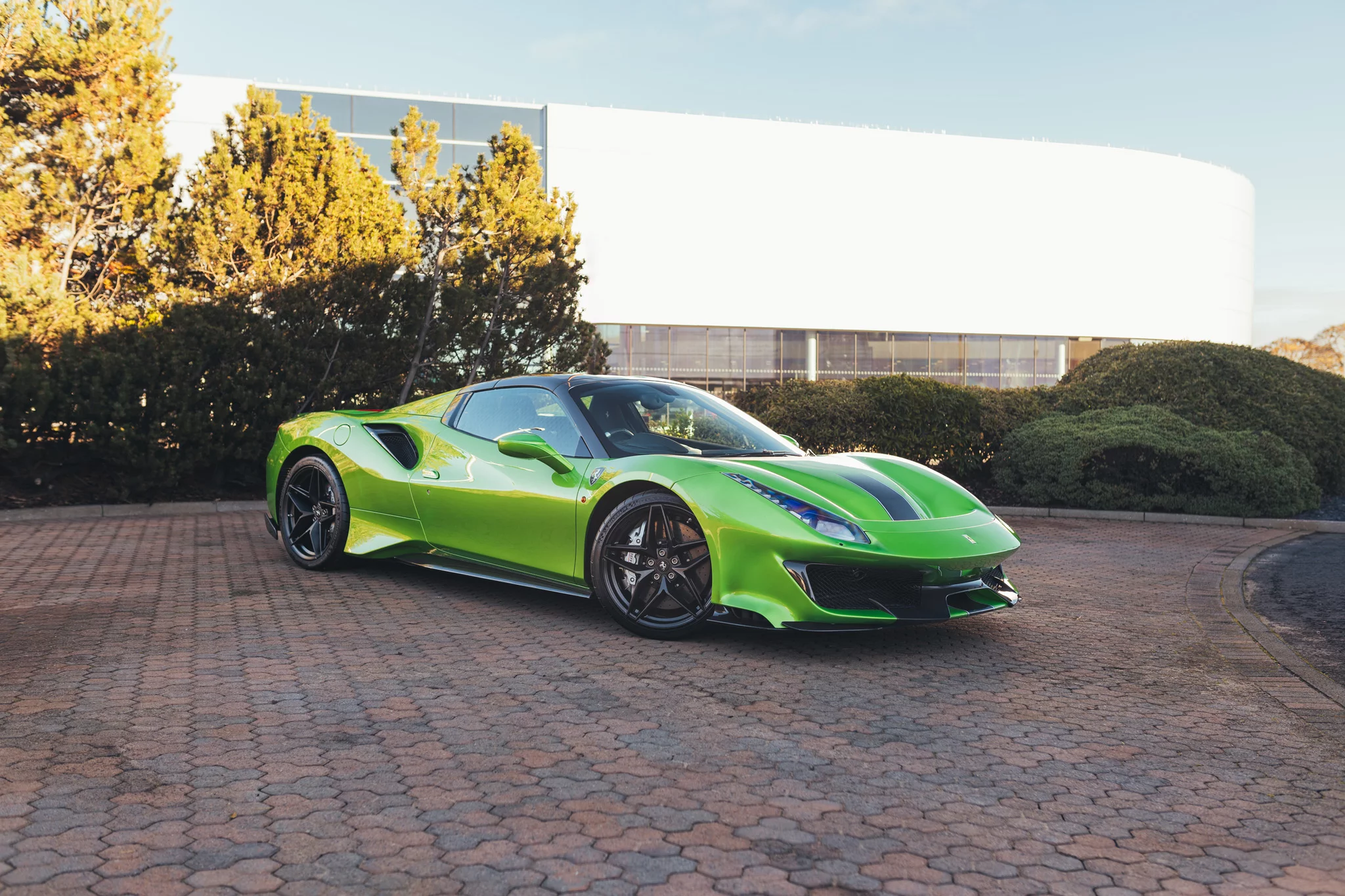 Verde Hy Kers Lucido Ferrari 488