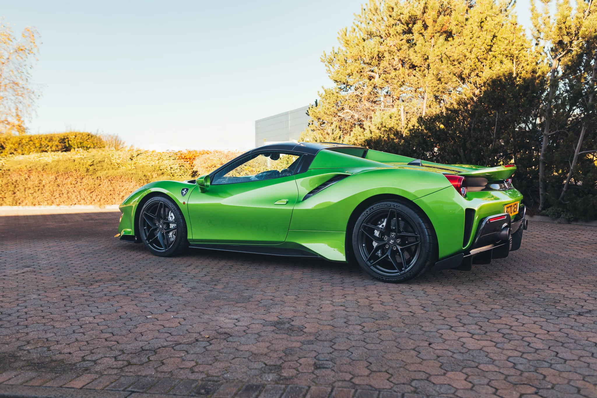 Verde Hy Kers Lucido Ferrari 488
